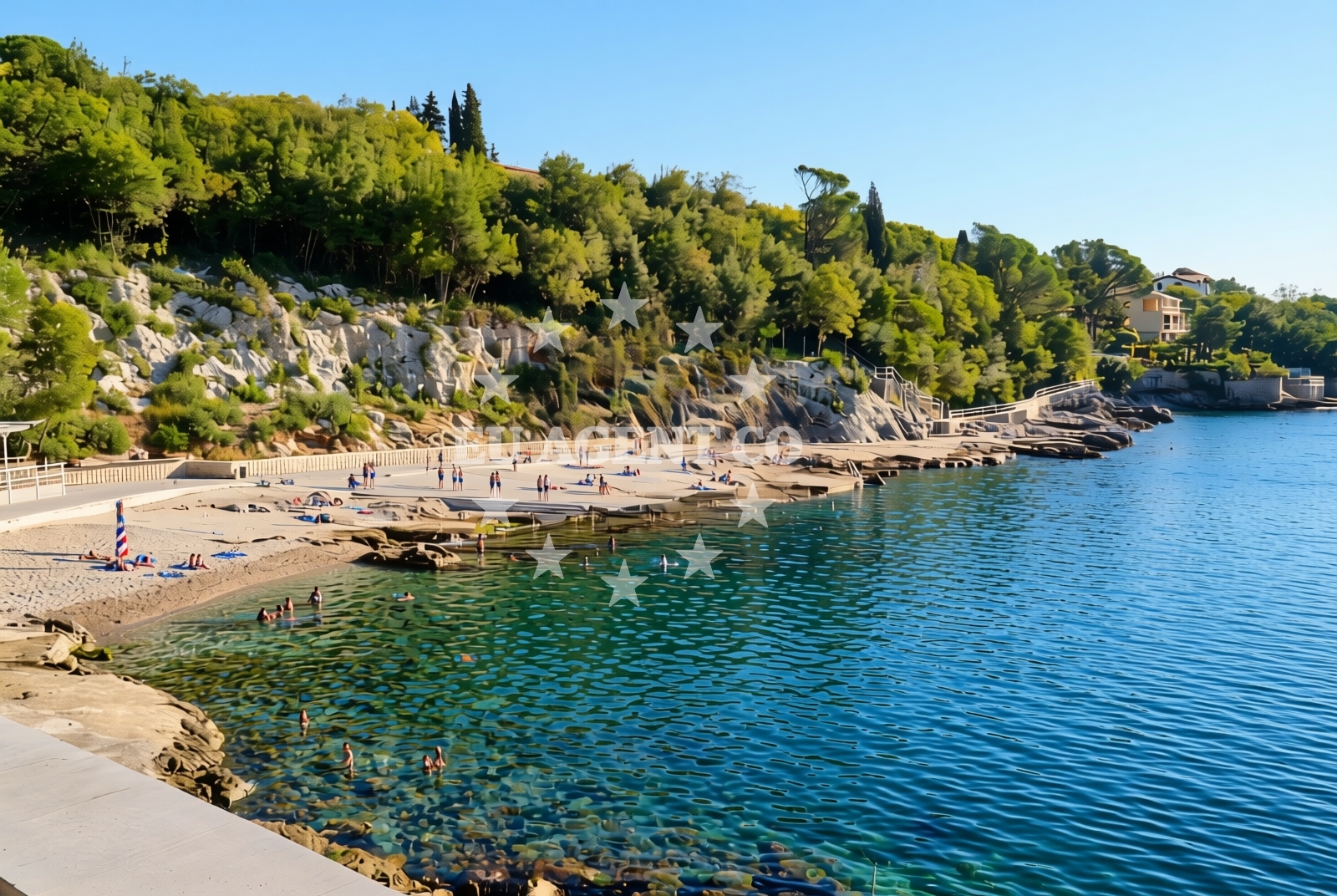 Additional view of Empeduja beach in Tencicevo ulica 6, Rijeka
