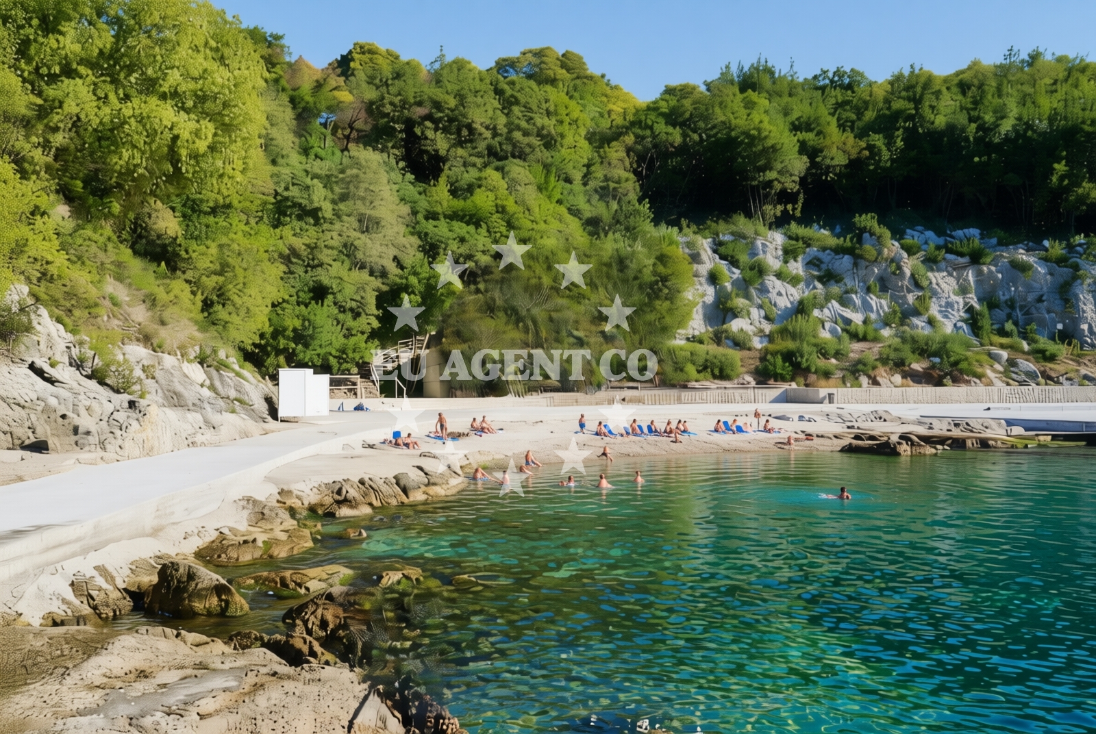 Additional view of Empeduja beach in Tencicevo ulica 6, Rijeka