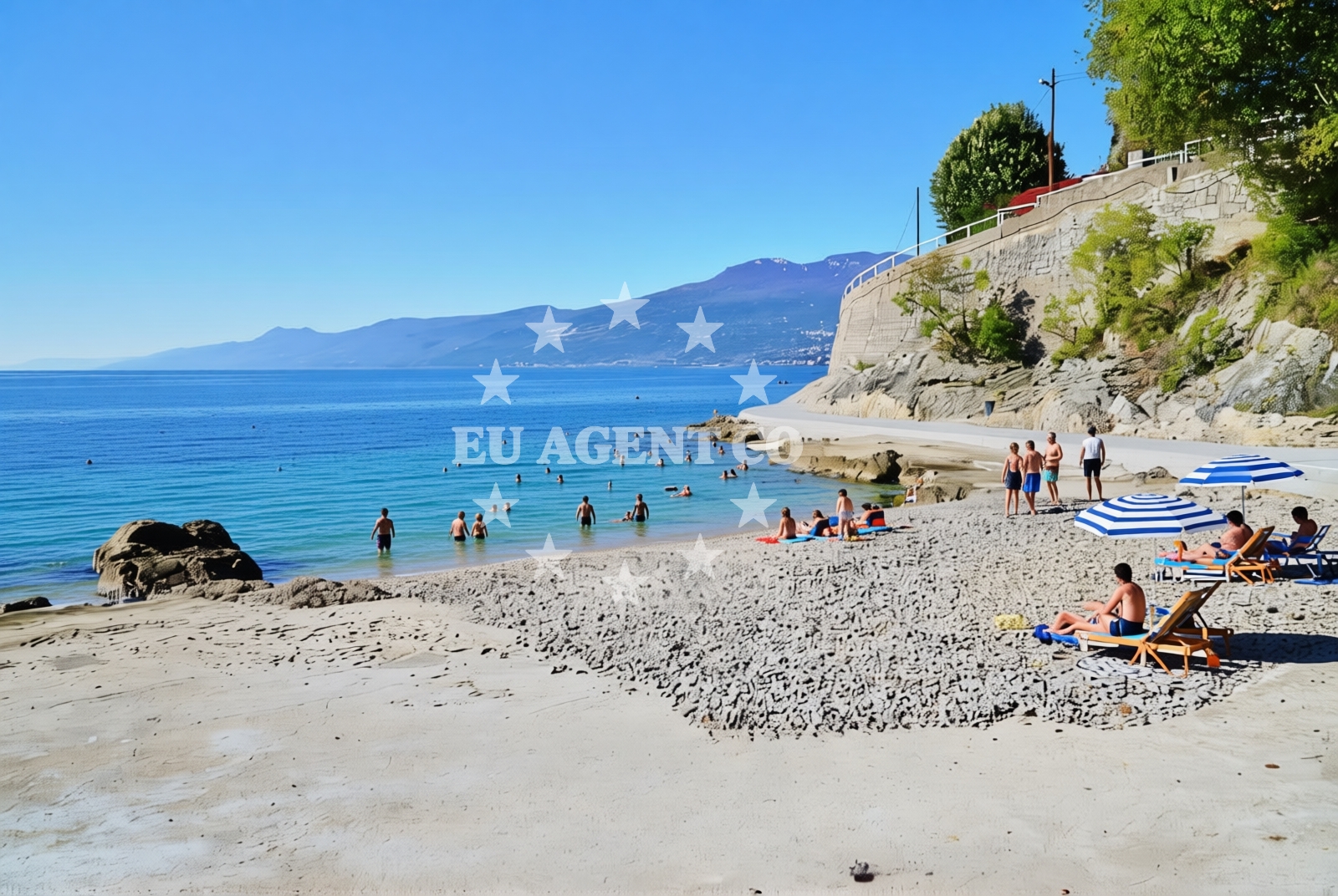 Additional view of Empeduja beach in Tencicevo ulica 6, Rijeka