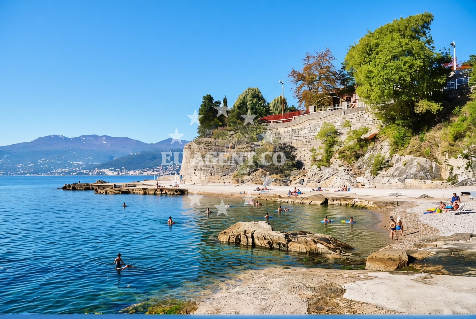 Additional view of Empeduja beach in Tencicevo ulica 6, Rijeka