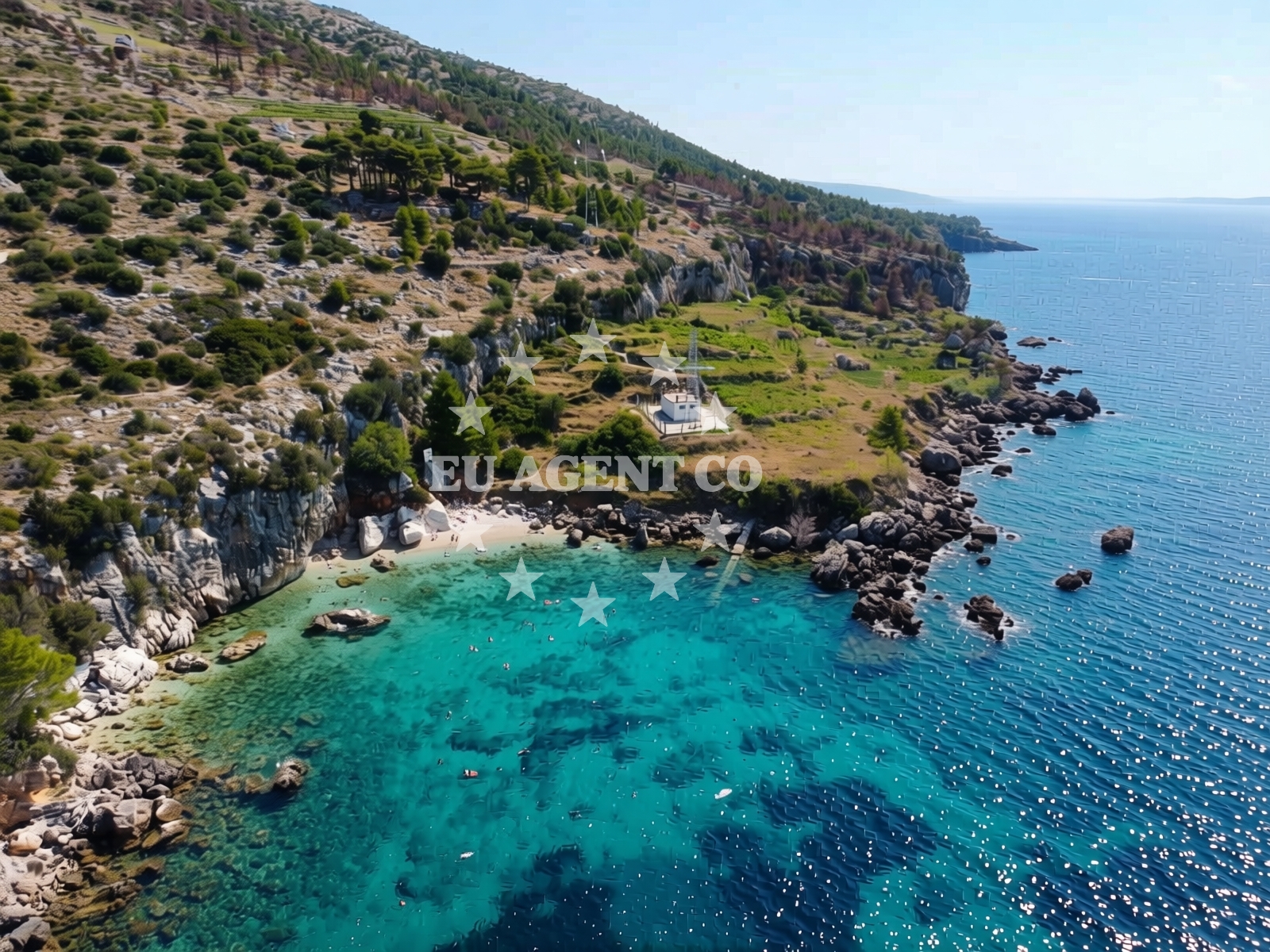 Additional view of Eva beach in Ivan Dolac 111, Ivan Dolac