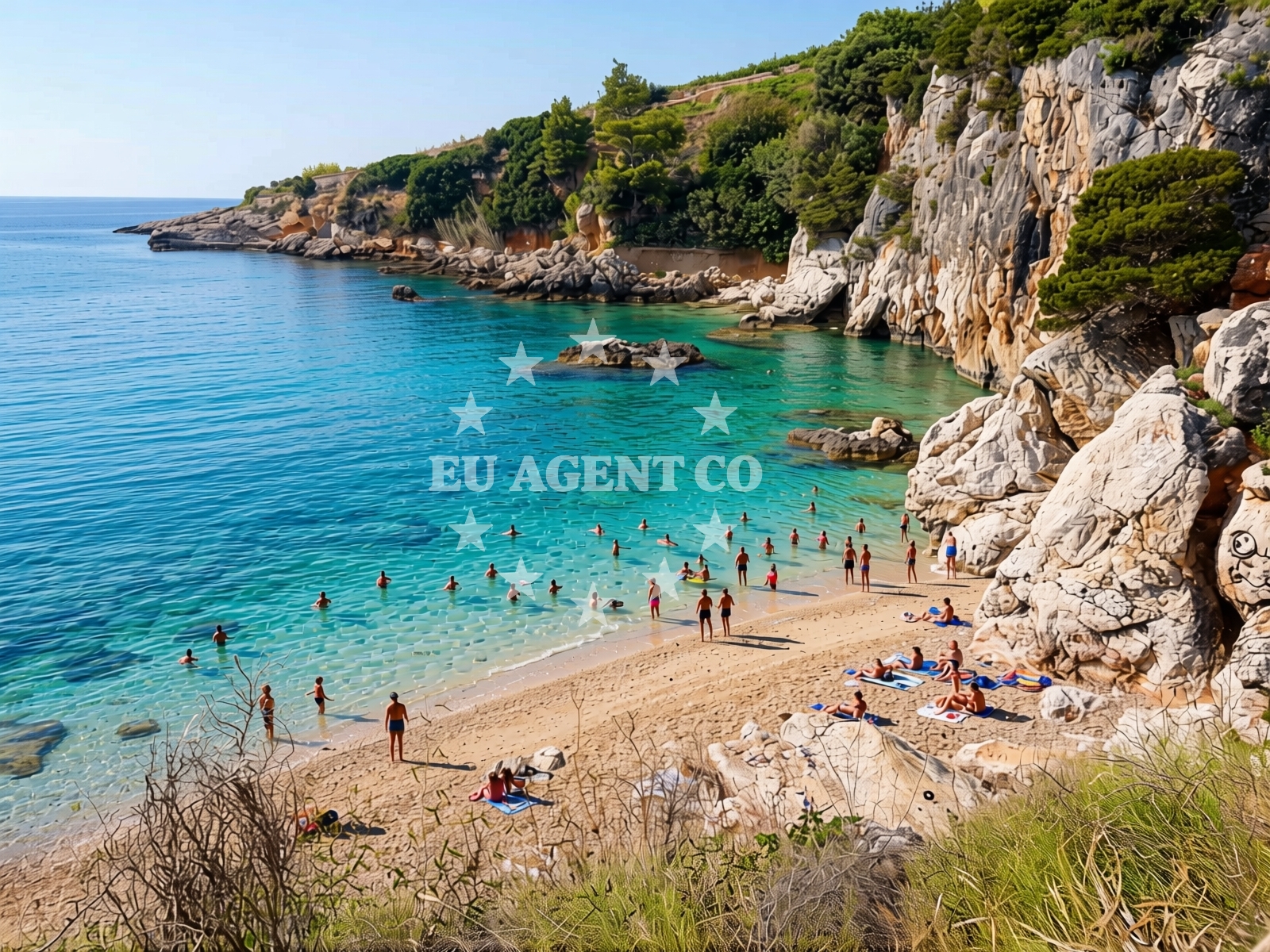 Additional view of Eva beach in Ivan Dolac 111, Ivan Dolac