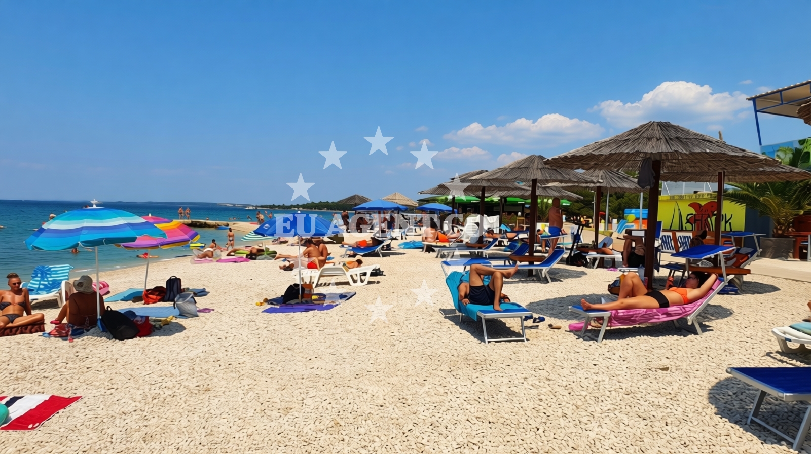 Additional view of Fazana beach in BRAĆE ILIĆA 60, Fažana