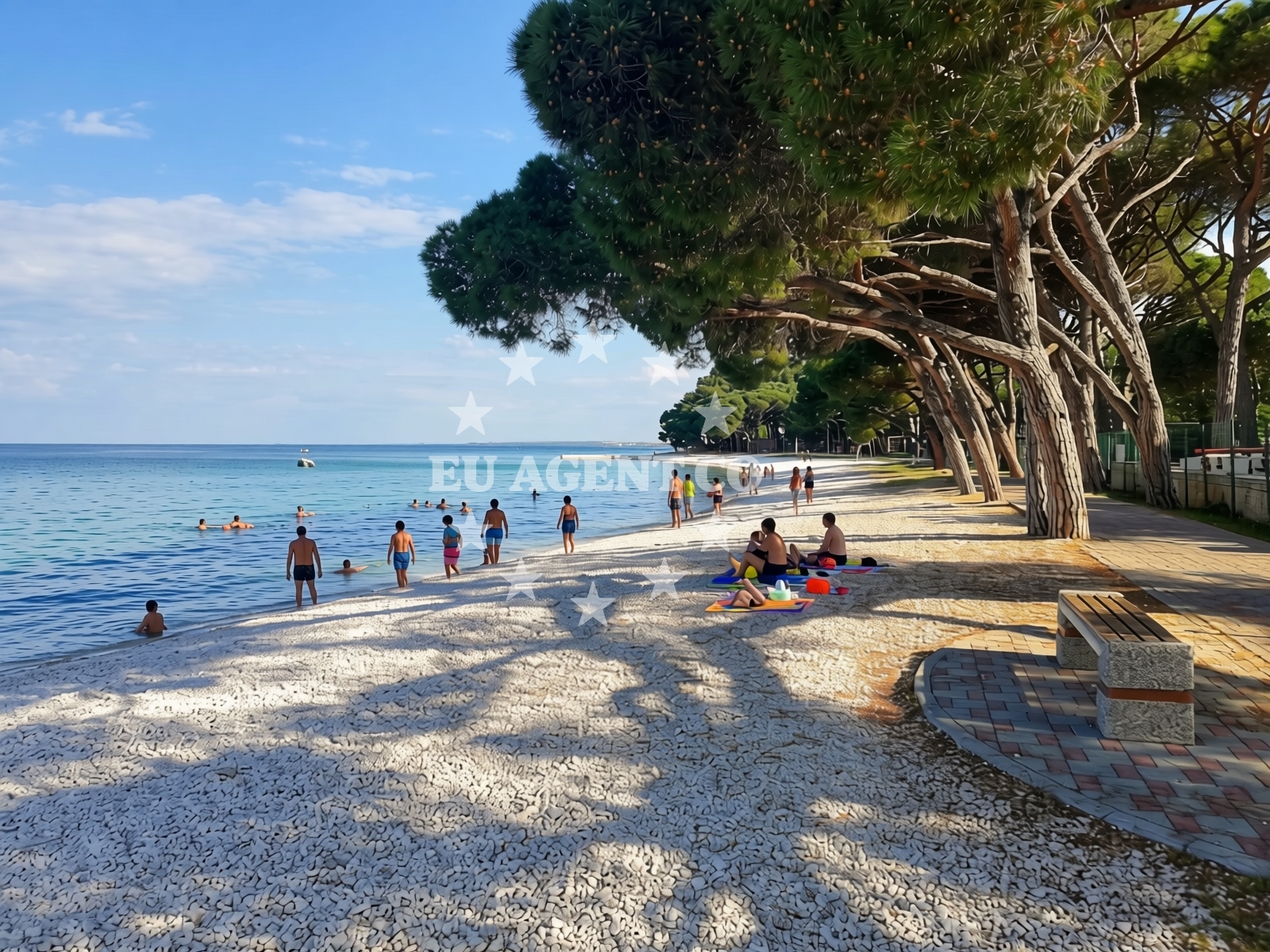 Additional view of Fazana beach in BRAĆE ILIĆA 60, Fažana
