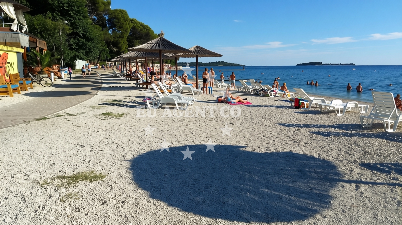 Additional view of Fazana beach in BRAĆE ILIĆA 60, Fažana