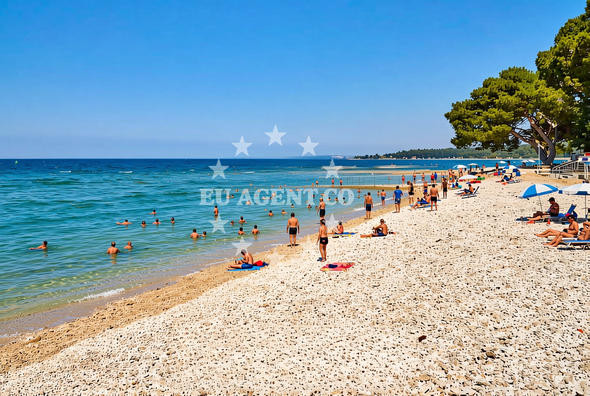 Additional view of Fazana beach in BRAĆE ILIĆA 60, Fažana