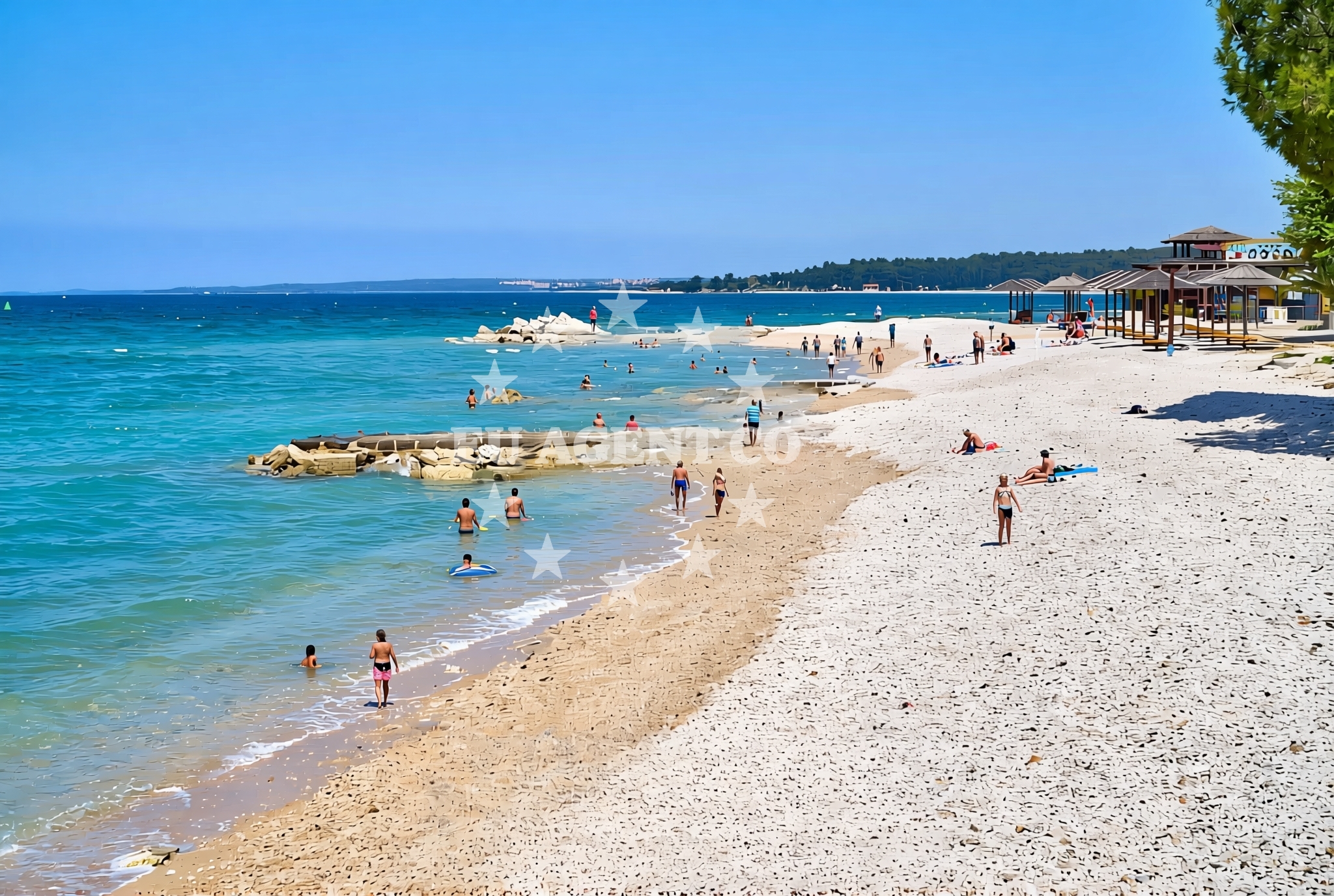 Additional view of Fazana beach in BRAĆE ILIĆA 60, Fažana