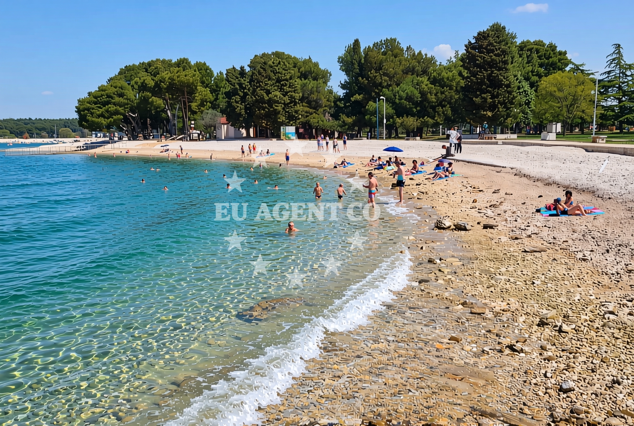 Additional view of Fazana beach in BRAĆE ILIĆA 60, Fažana