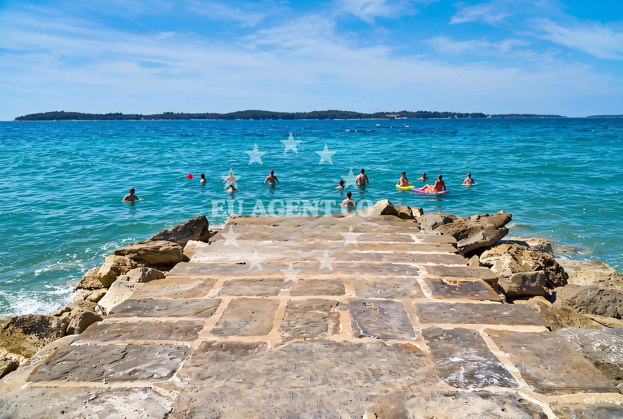 Additional view of Fazana beach in BRAĆE ILIĆA 60, Fažana