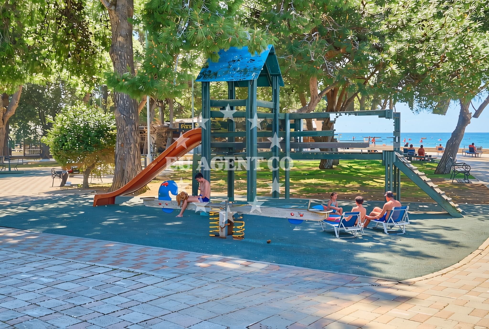Beach facilities and surroundings at Fažana: beaches and coves (4) in Fažana