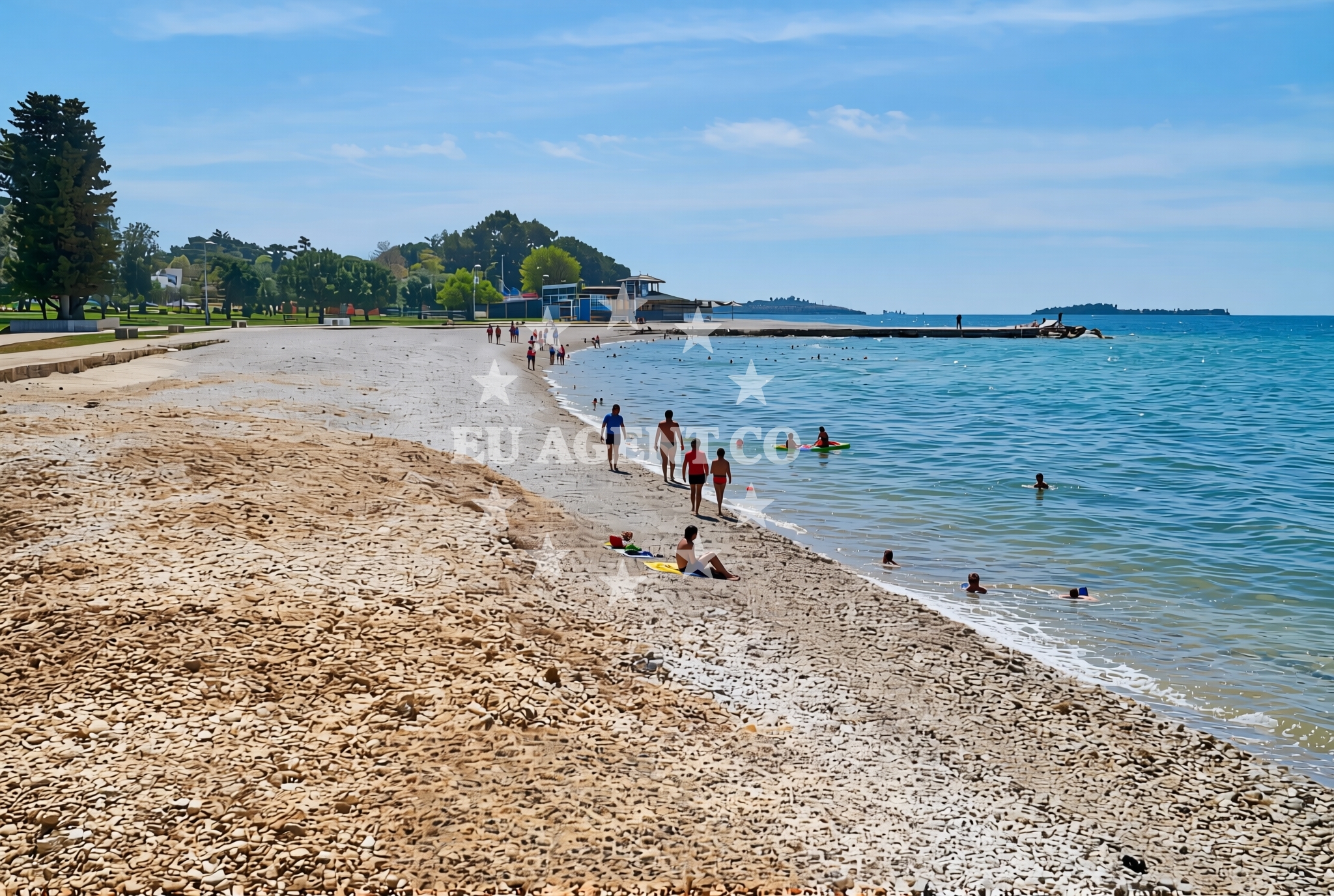 Additional view of Fažana: beaches and coves (4) in Fažana
