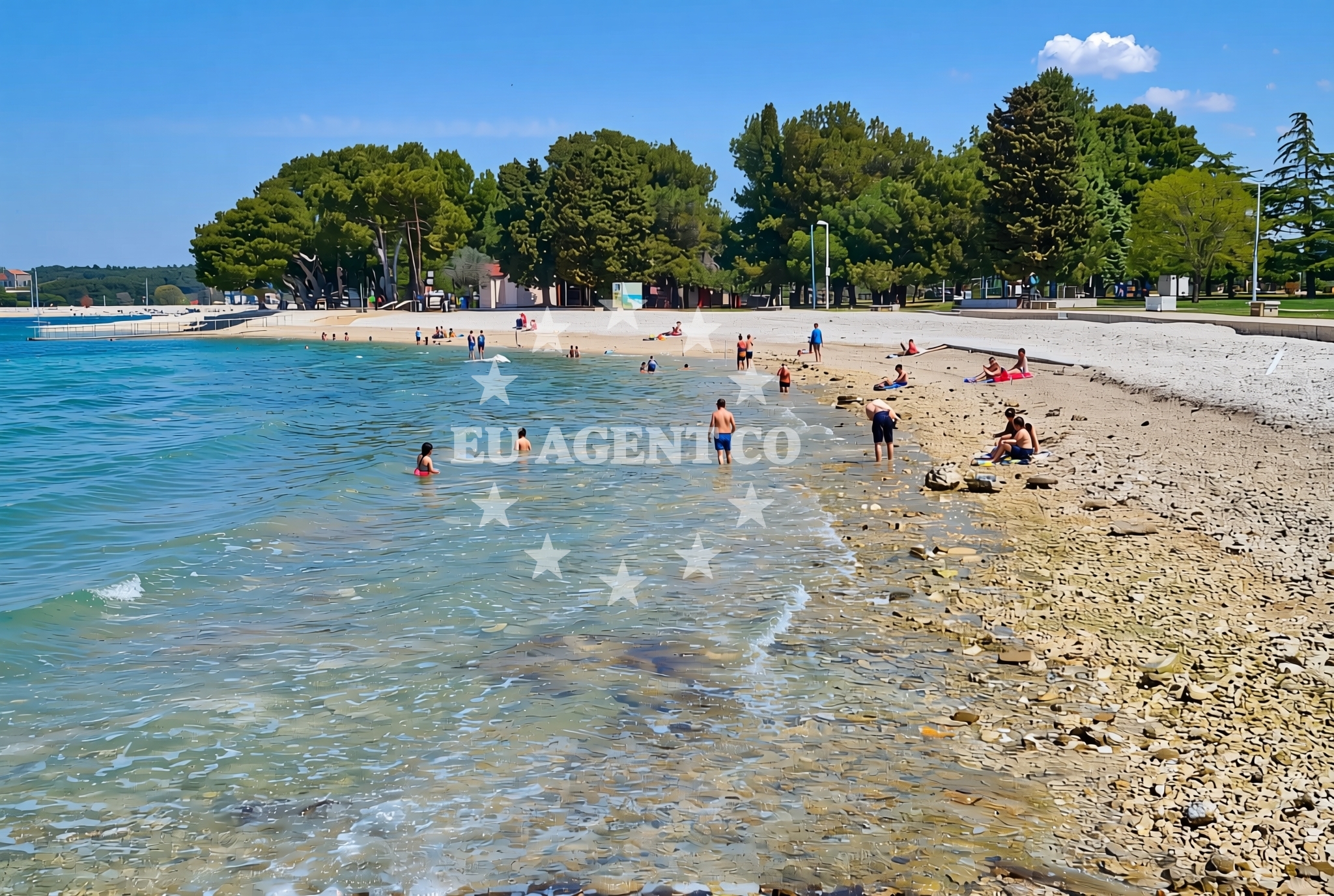 Additional view of Fažana: beaches and coves (4) in Fažana