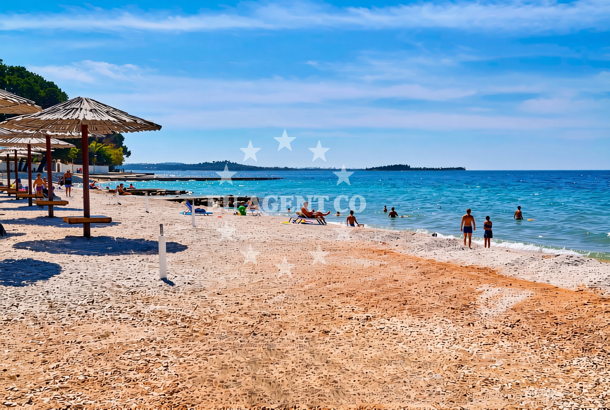 Additional view of Fažana: beaches and coves (4) in Fažana