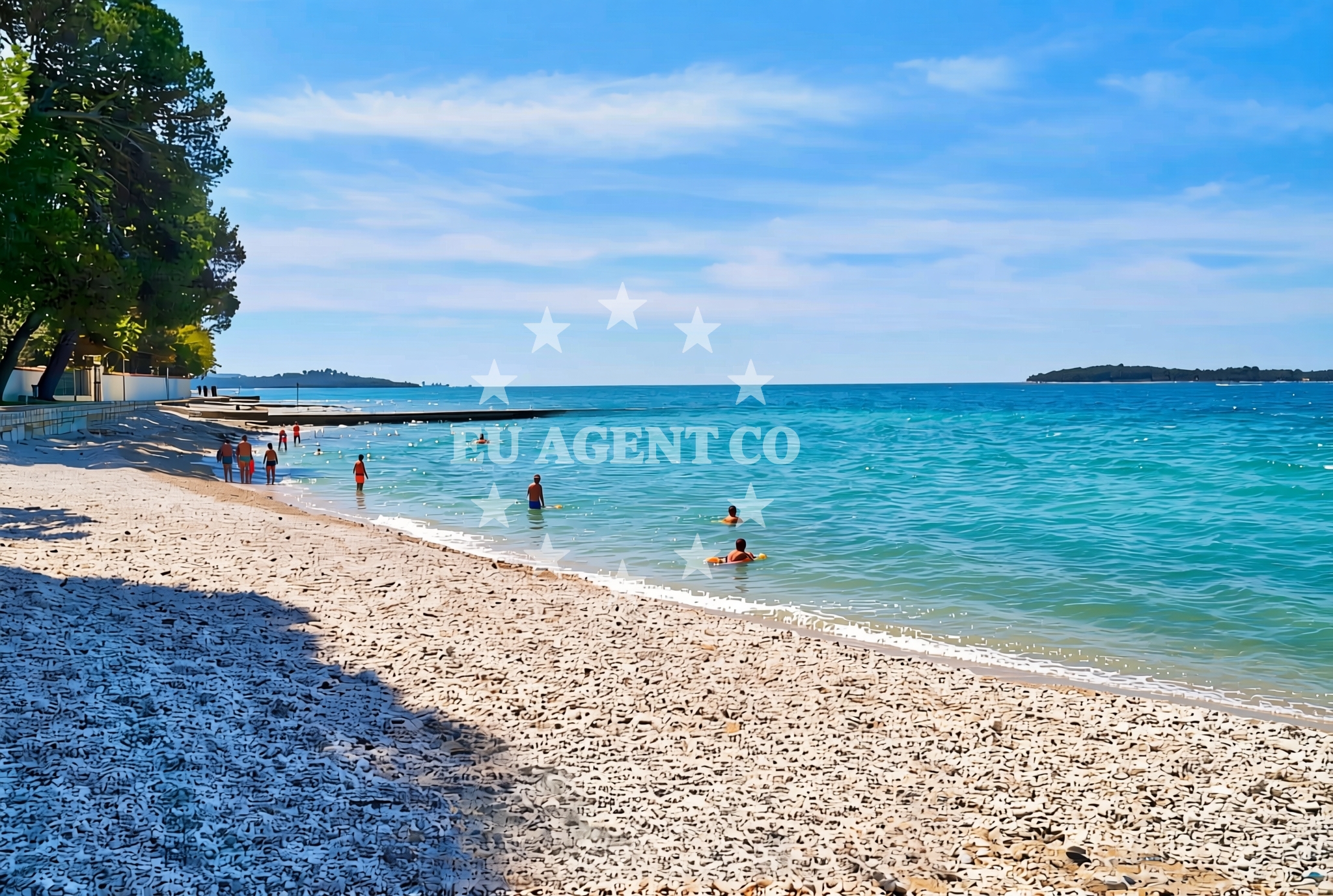 Additional view of Fažana: beaches and coves (4) in Fažana