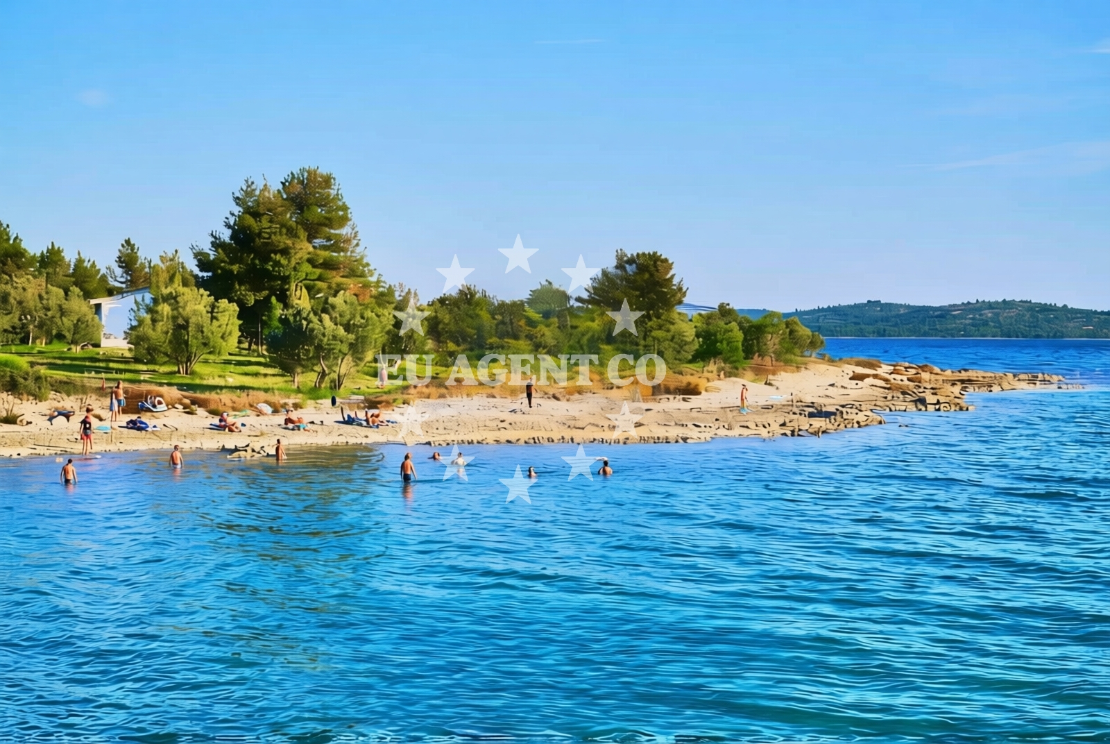 Additional view of Felun beach in Stinice 2A, Pirovac