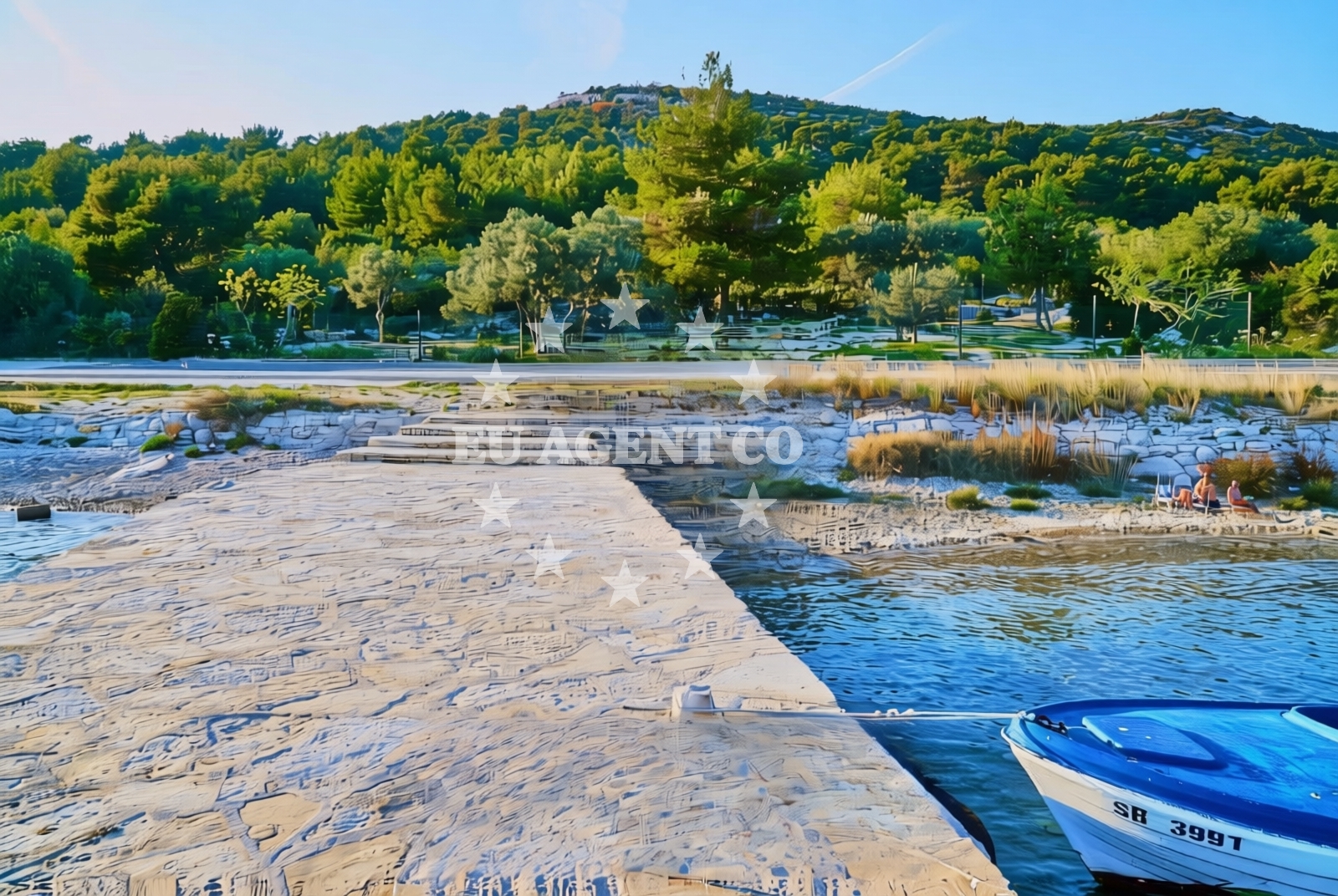 Additional view of Felun beach in Stinice 2A, Pirovac