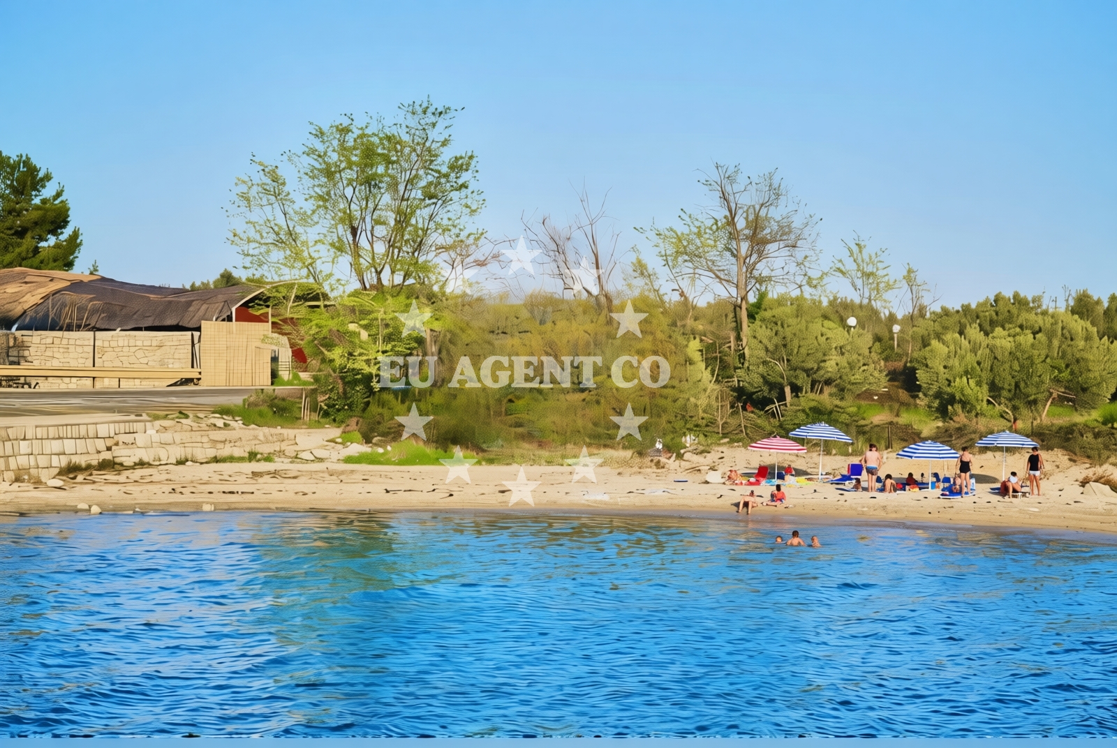 Additional view of Felun beach in Stinice 2A, Pirovac