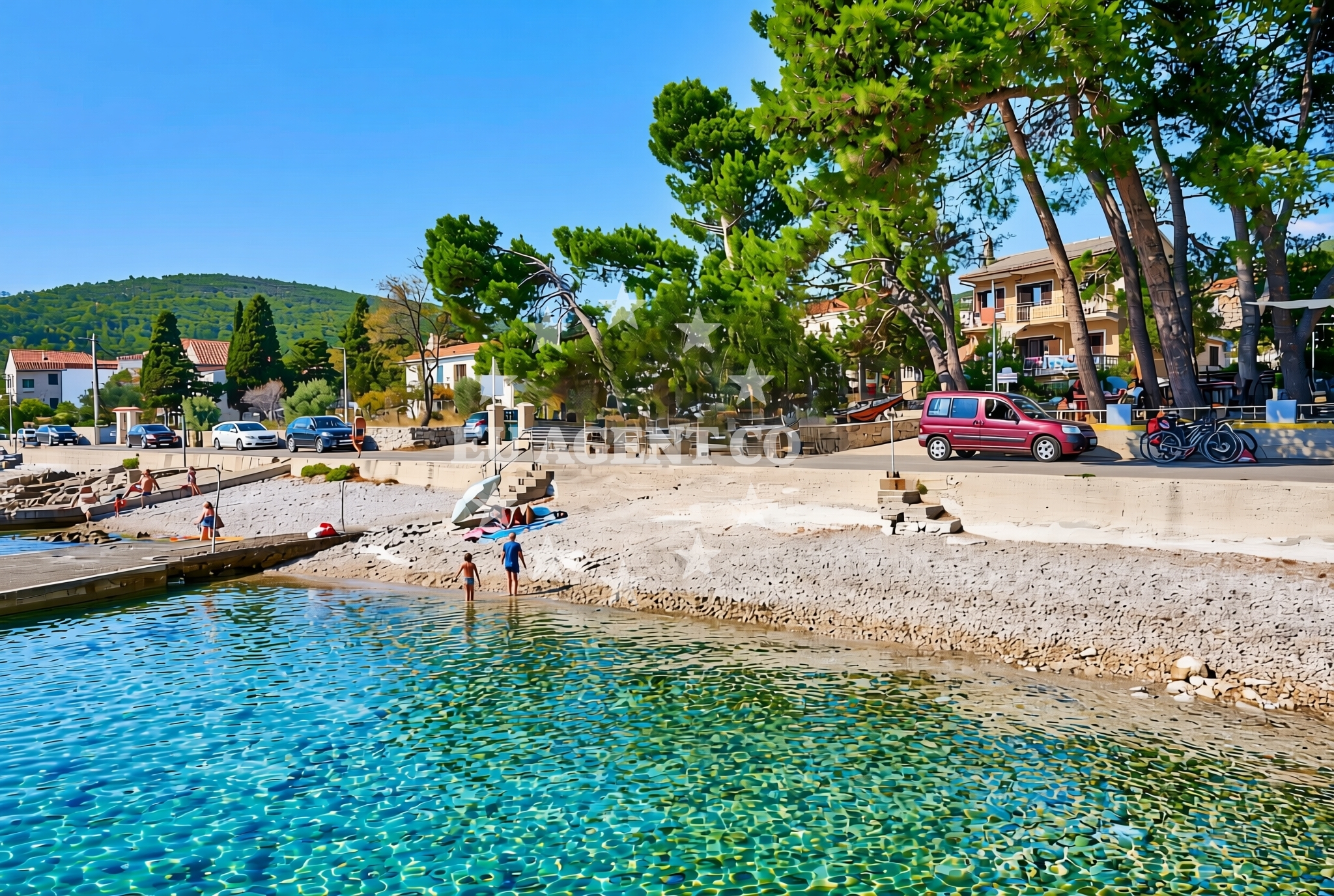 Additional view of Feral, Martinšćica (Cres) Beach in Feral