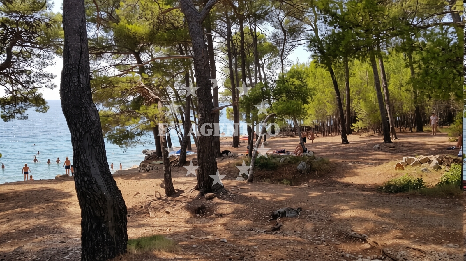 Additional view of Feronija beach in , Ivan Dolac