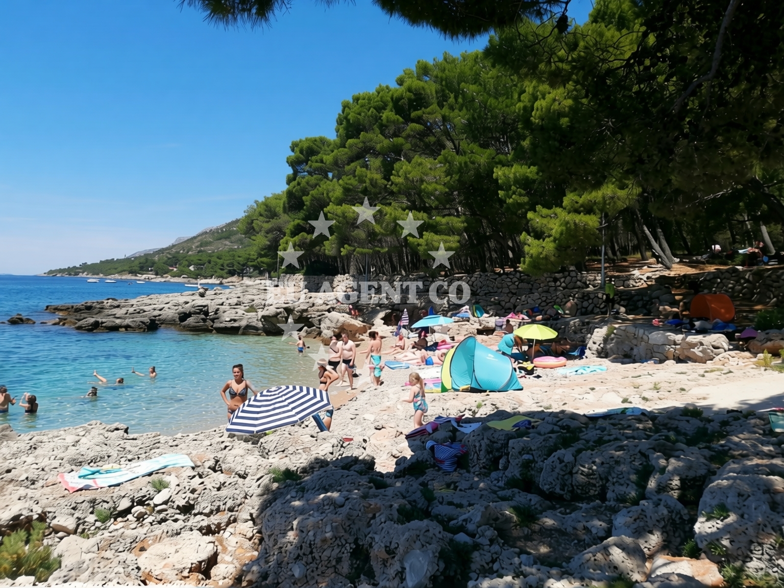 Additional view of Feronija beach in , Ivan Dolac