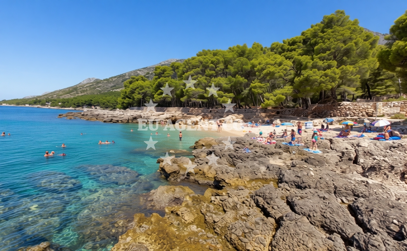 Additional view of Feronija beach in , Ivan Dolac