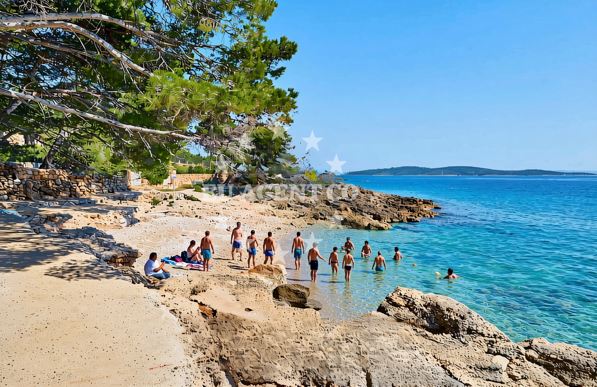 Additional view of Feronija beach in , Ivan Dolac