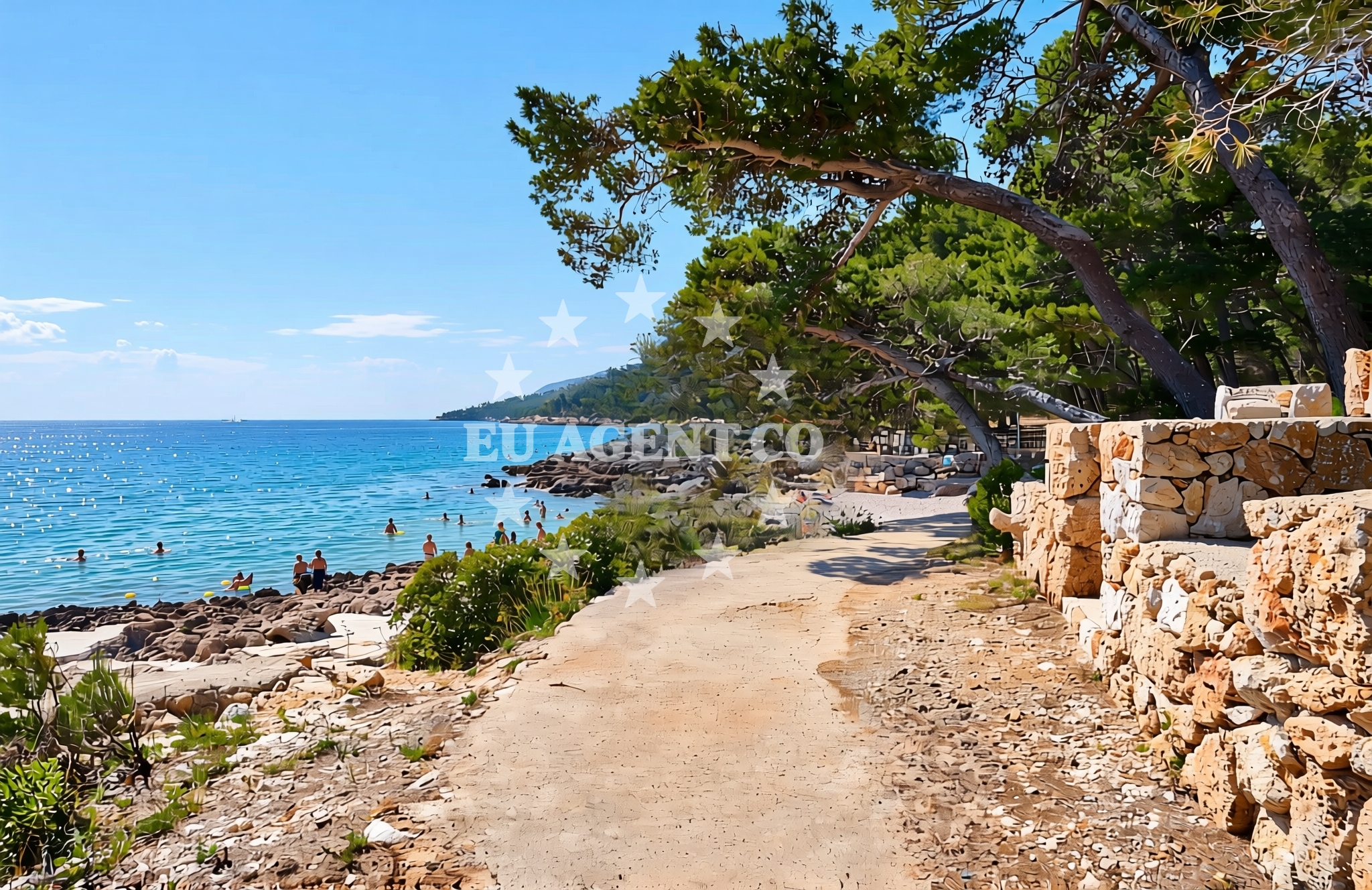 Additional view of Feronija beach in , Ivan Dolac