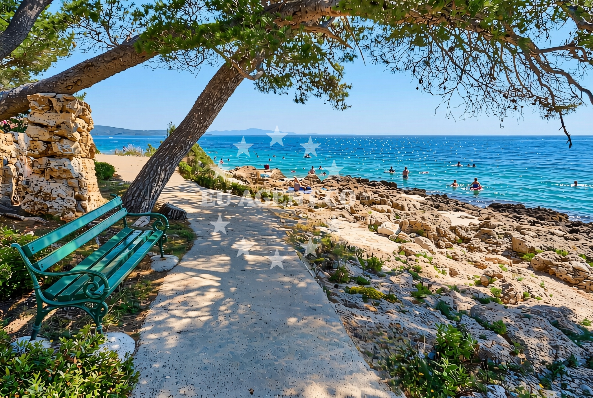 Additional view of Feronija beach in , Ivan Dolac