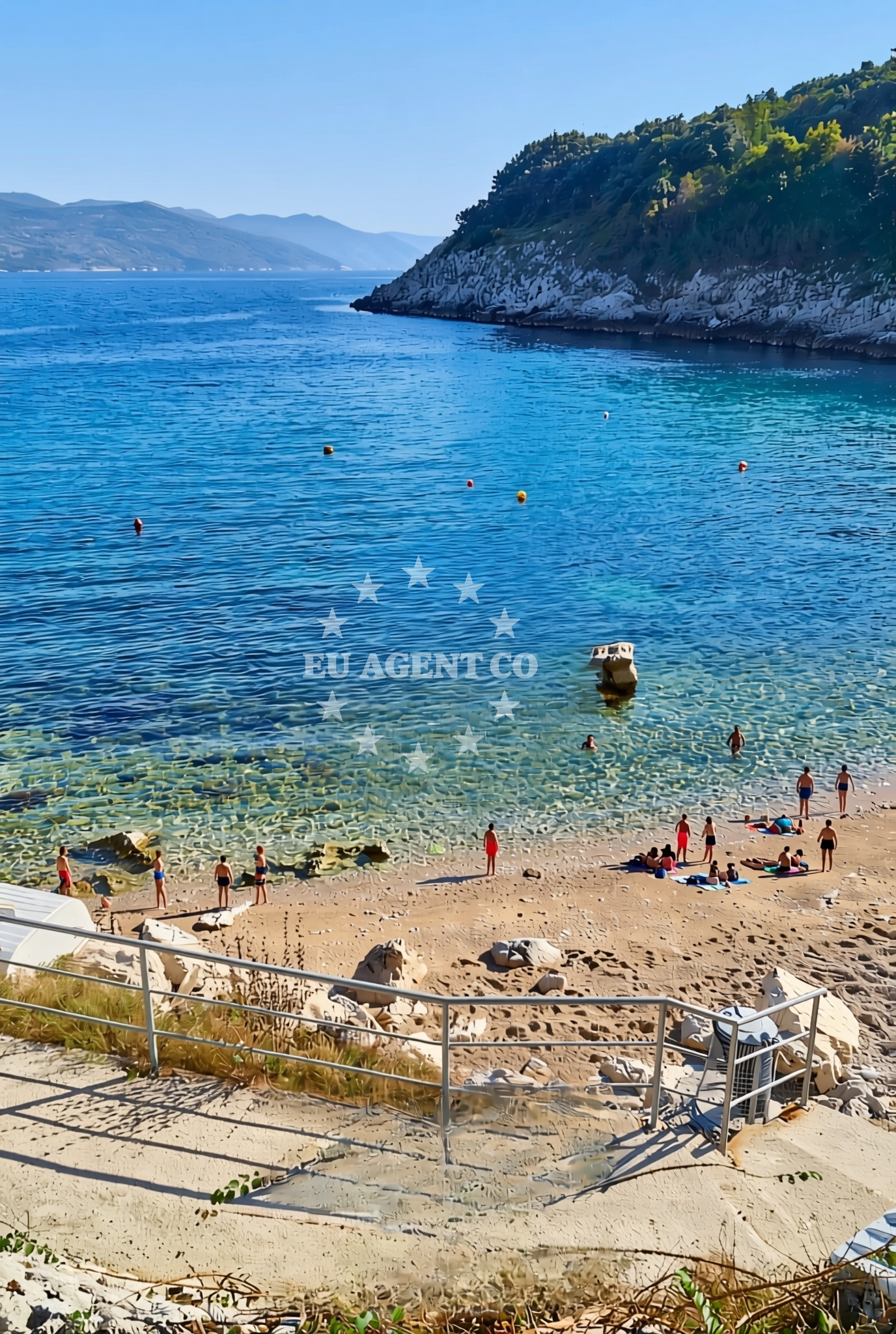 Shoreline and swimming area at Filozići (Cres): beaches and coves in Filozići (Cres)