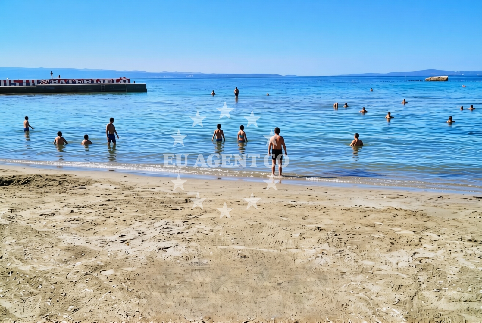 Additional view of Firule beach in Gospinica 27, Split