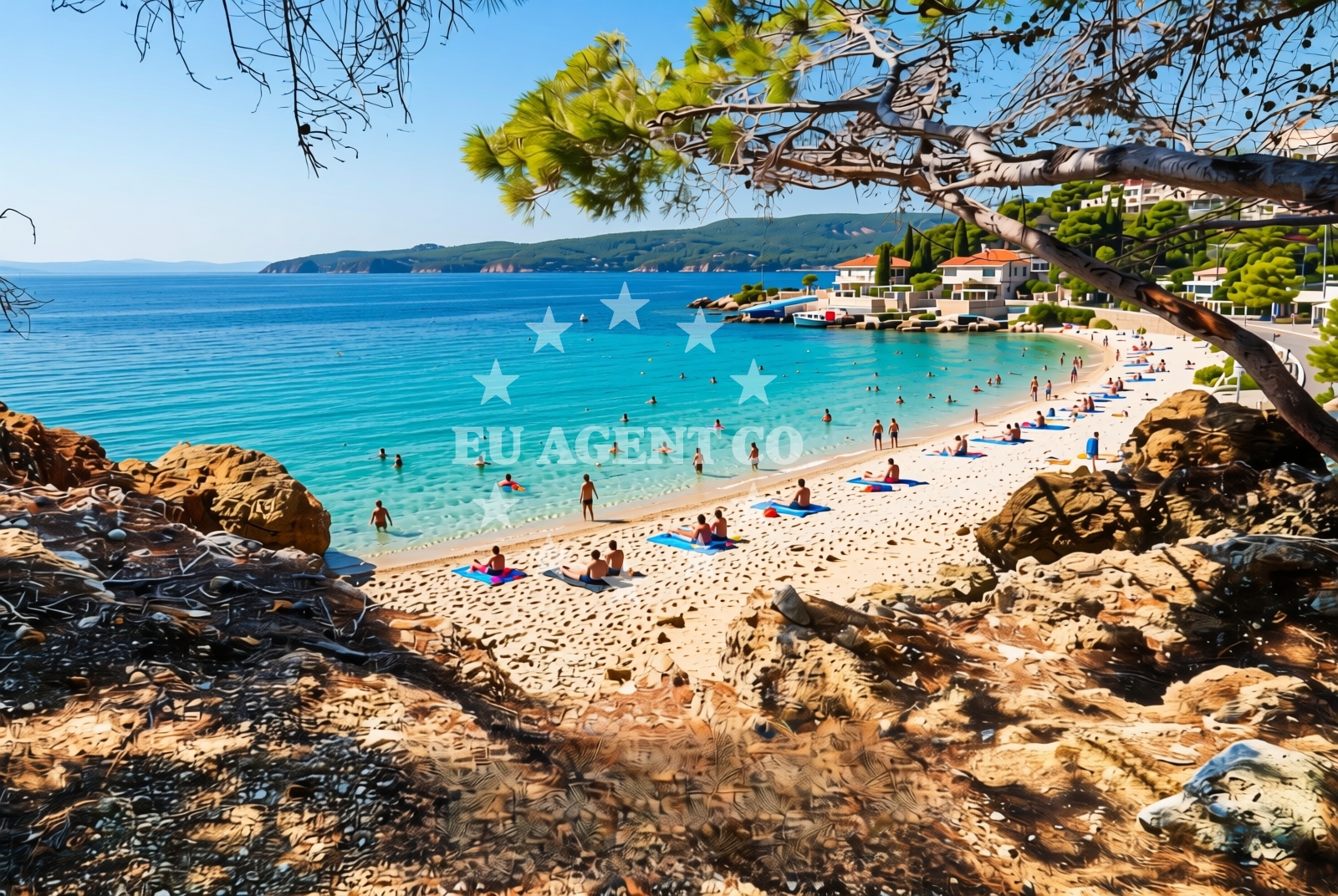 Additional view of FKK beach in Kuk 4D, Makarska, Makarska