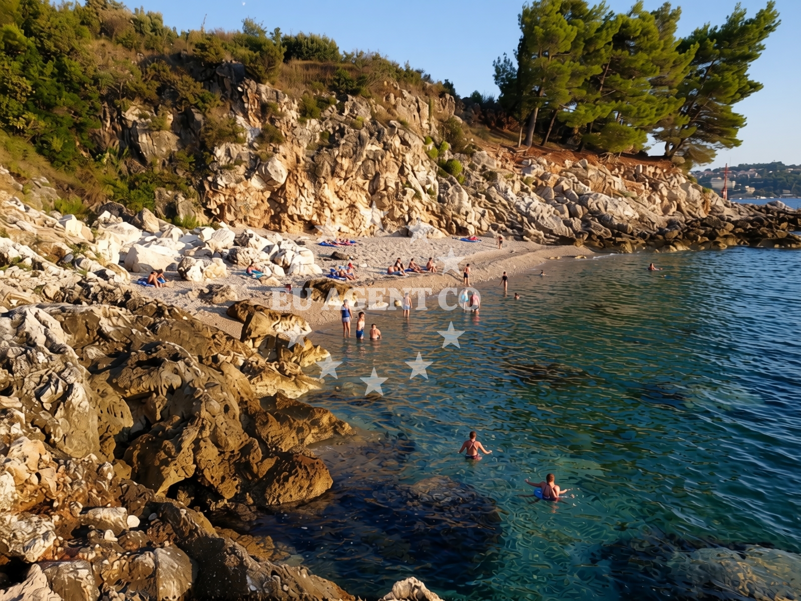 Additional view of FKK Nudist Beach Cavtat in Od Žala 1, Cavtat