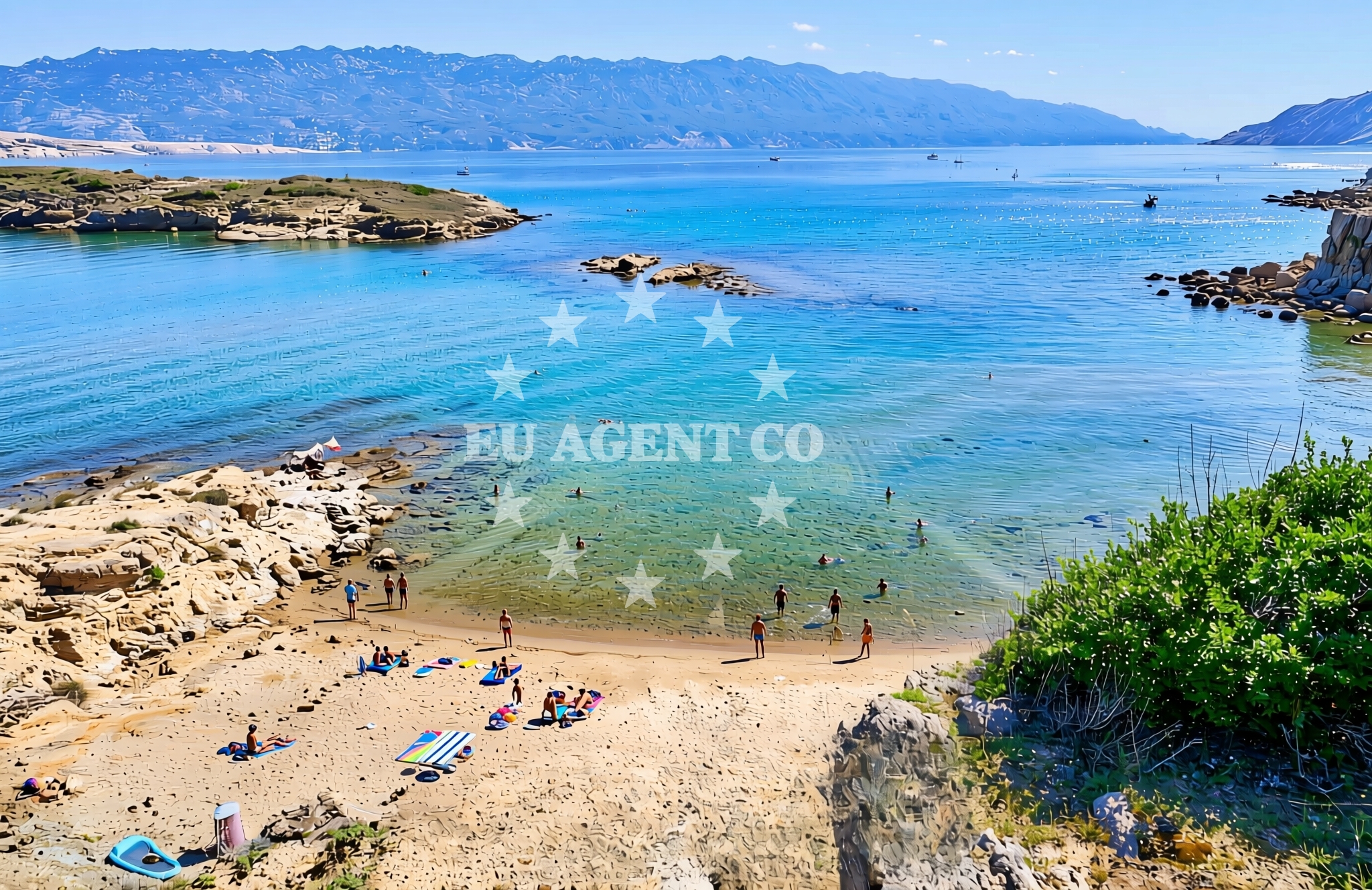 Additional view of FKK Stolac Beach in Lopar 559 Apartmani-kuća, Lopar