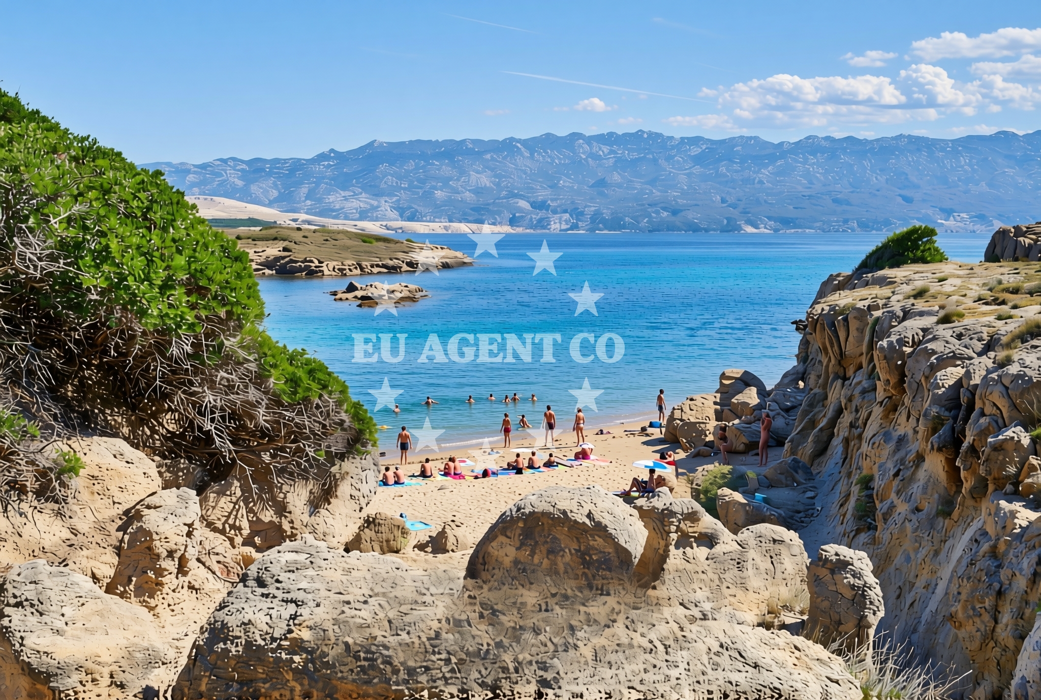 Additional view of FKK Stolac Beach in Lopar 559 Apartmani-kuća, Lopar