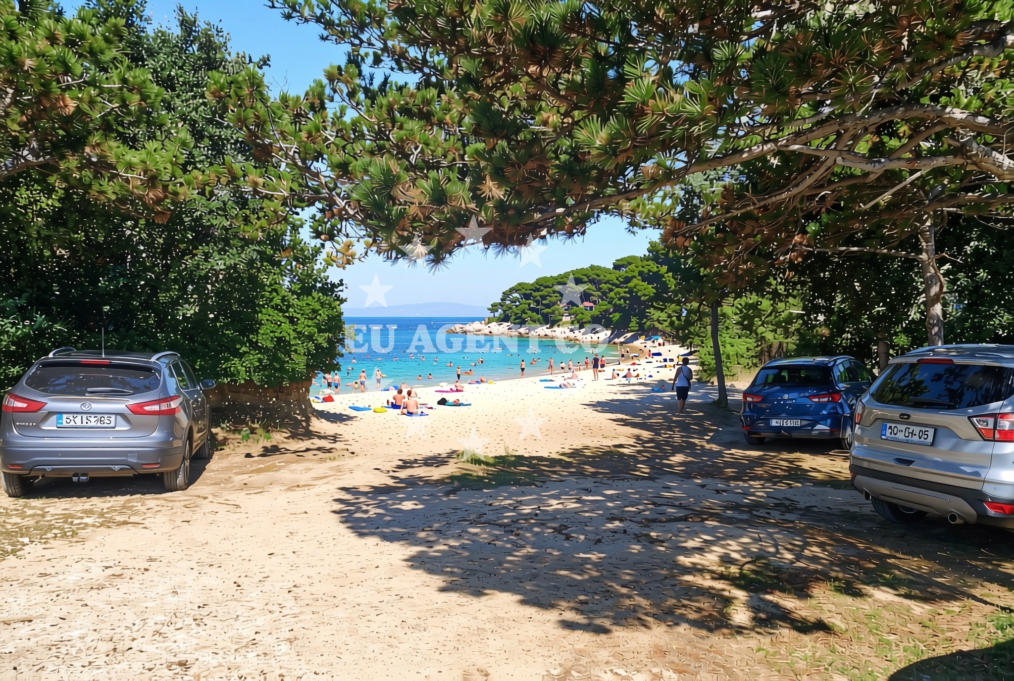 Additional view of FKK Stolac Beach in Lopar 559 Apartmani-kuća, Lopar