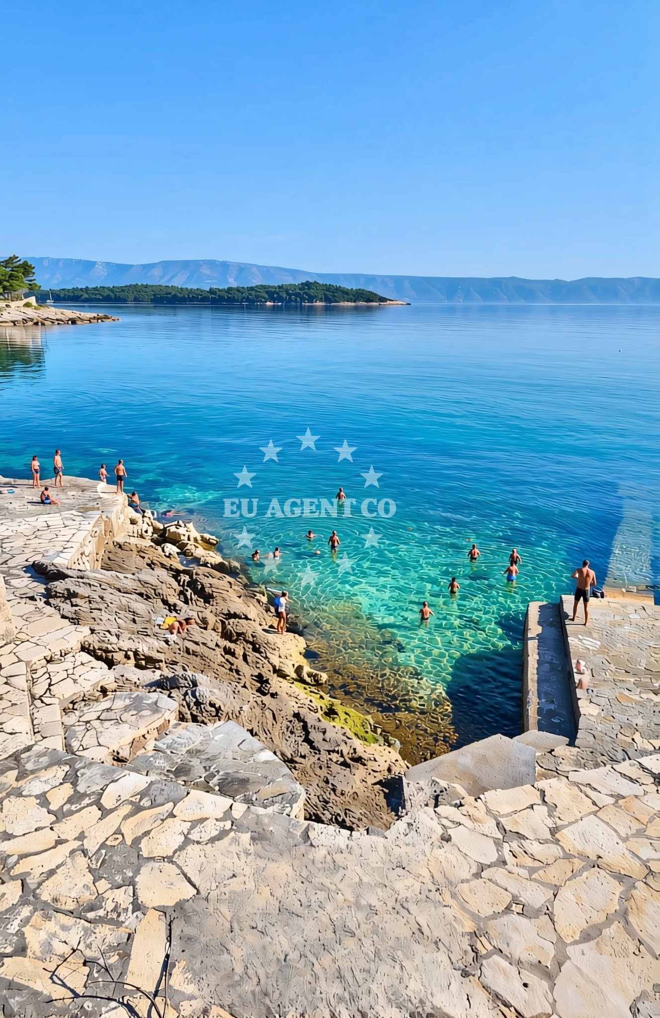 Additional view of Fontana, Jelsa (Hvar) Beach in Fontana