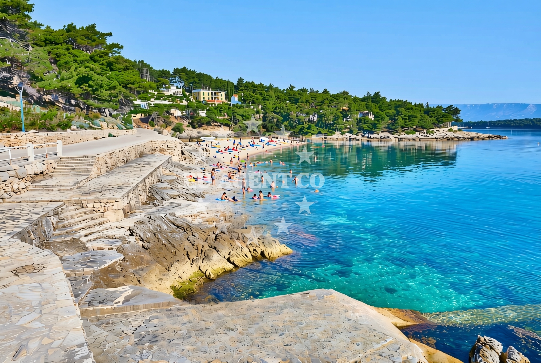 Additional view of Fontana, Jelsa (Hvar) Beach in Fontana