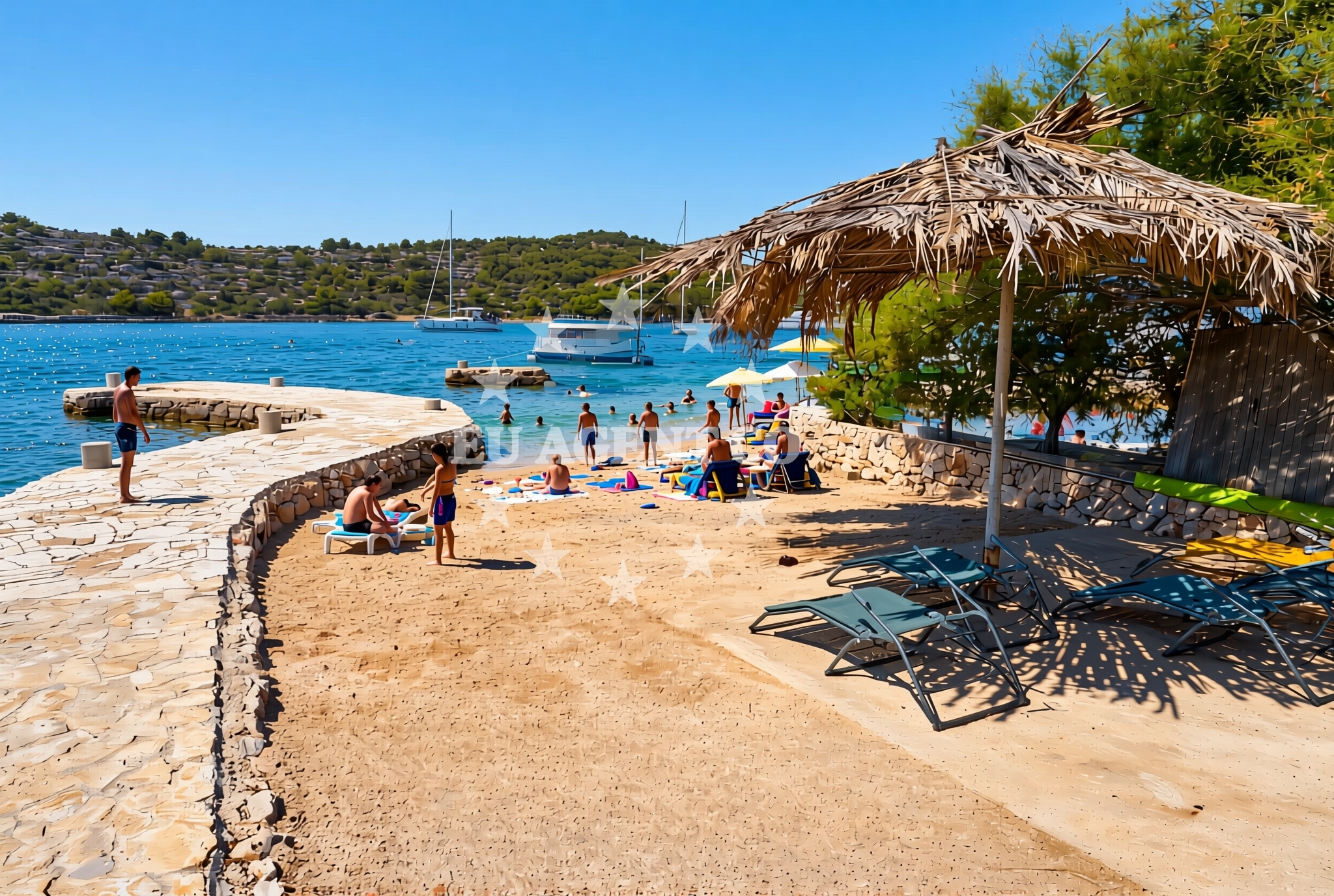 Additional view of Framina (Istočna obala), Kaprije (Kaprije) Beach in Framina (Istočna obala)