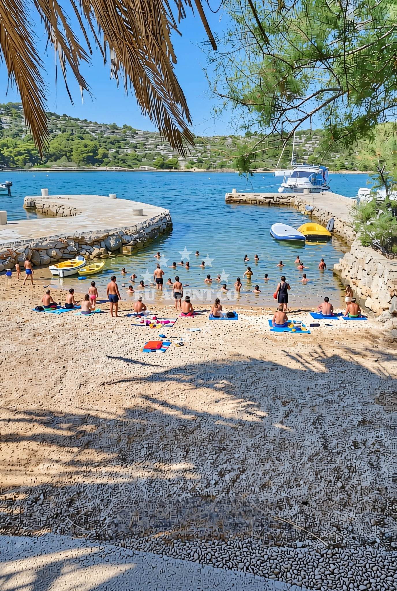 Additional view of Framina (Istočna obala), Kaprije (Kaprije) Beach in Framina (Istočna obala)