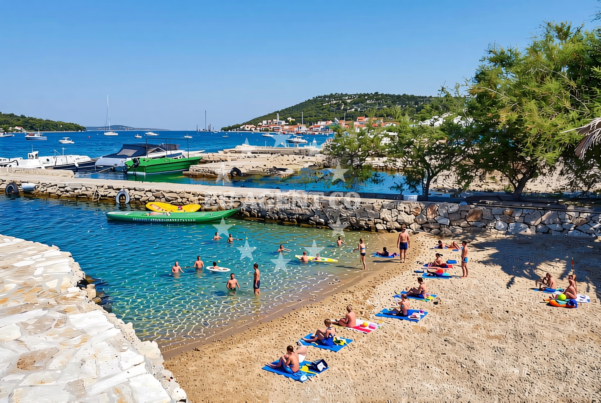 Additional view of Framina (Istočna obala), Kaprije (Kaprije) Beach in Framina (Istočna obala)