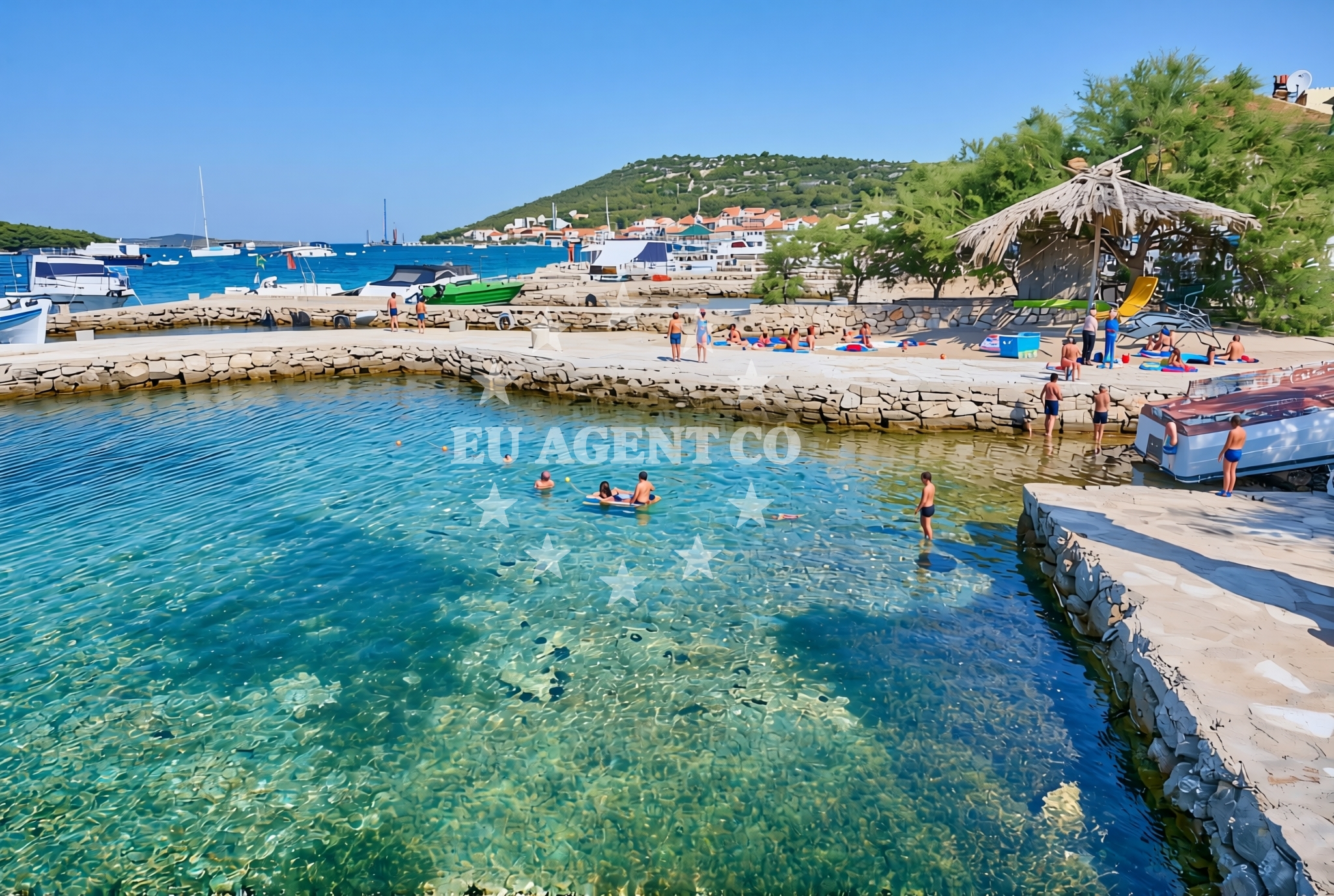 Additional view of Framina (Istočna obala), Kaprije (Kaprije) Beach in Framina (Istočna obala)