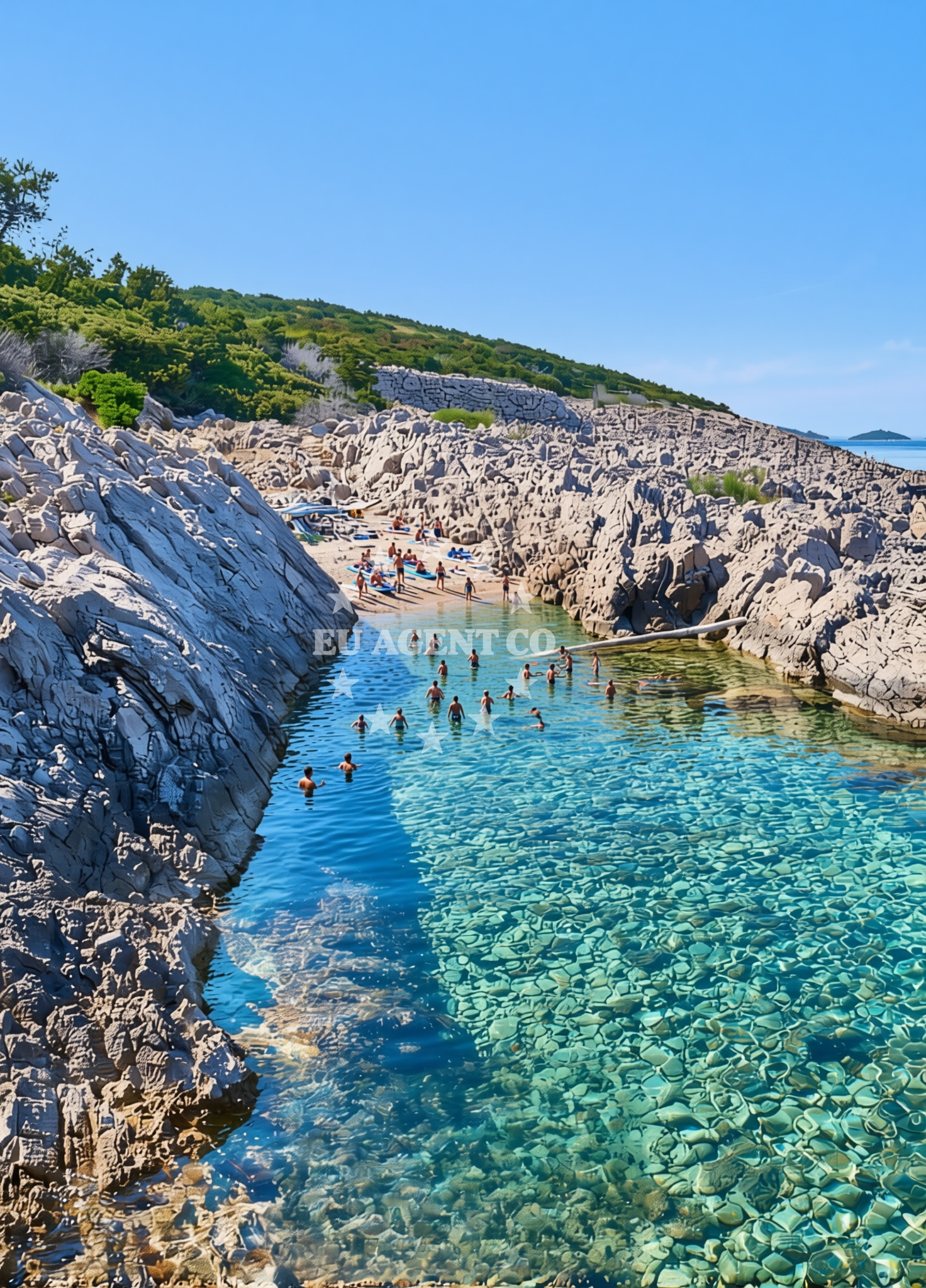 Additional view of Franjevačko odmaralište Sveti Petar, Ilovik (Mali Lošinj) (Ilovik) Beach in Franjevačko odmaralište Sveti Petar