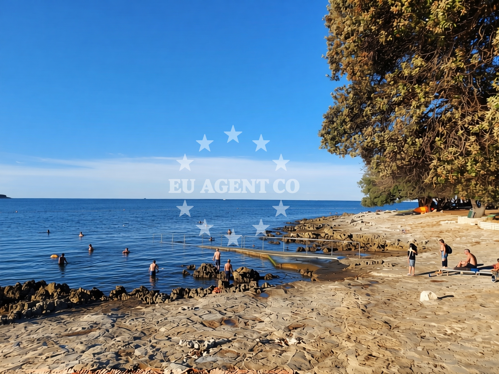 Additional view of Fresh Corner Beach in Koversada 1, Vrsar