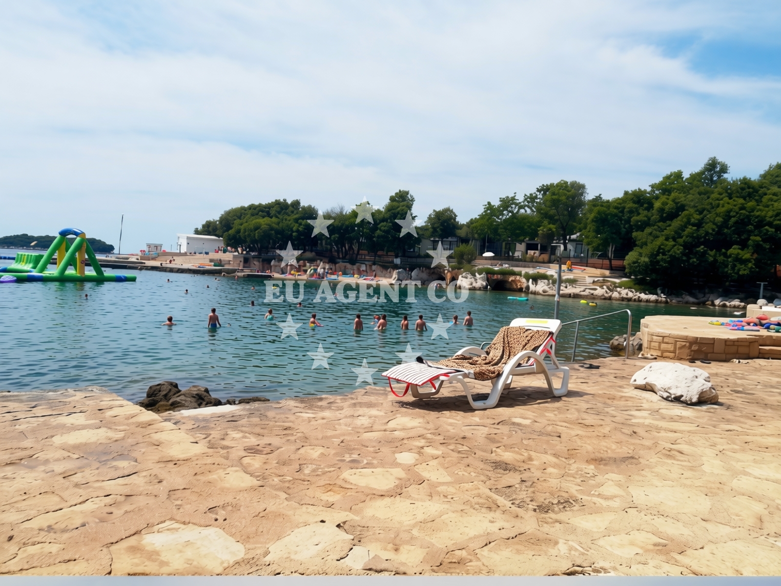 Additional view of Frnazina beach in Grgeti 1A, Funtana