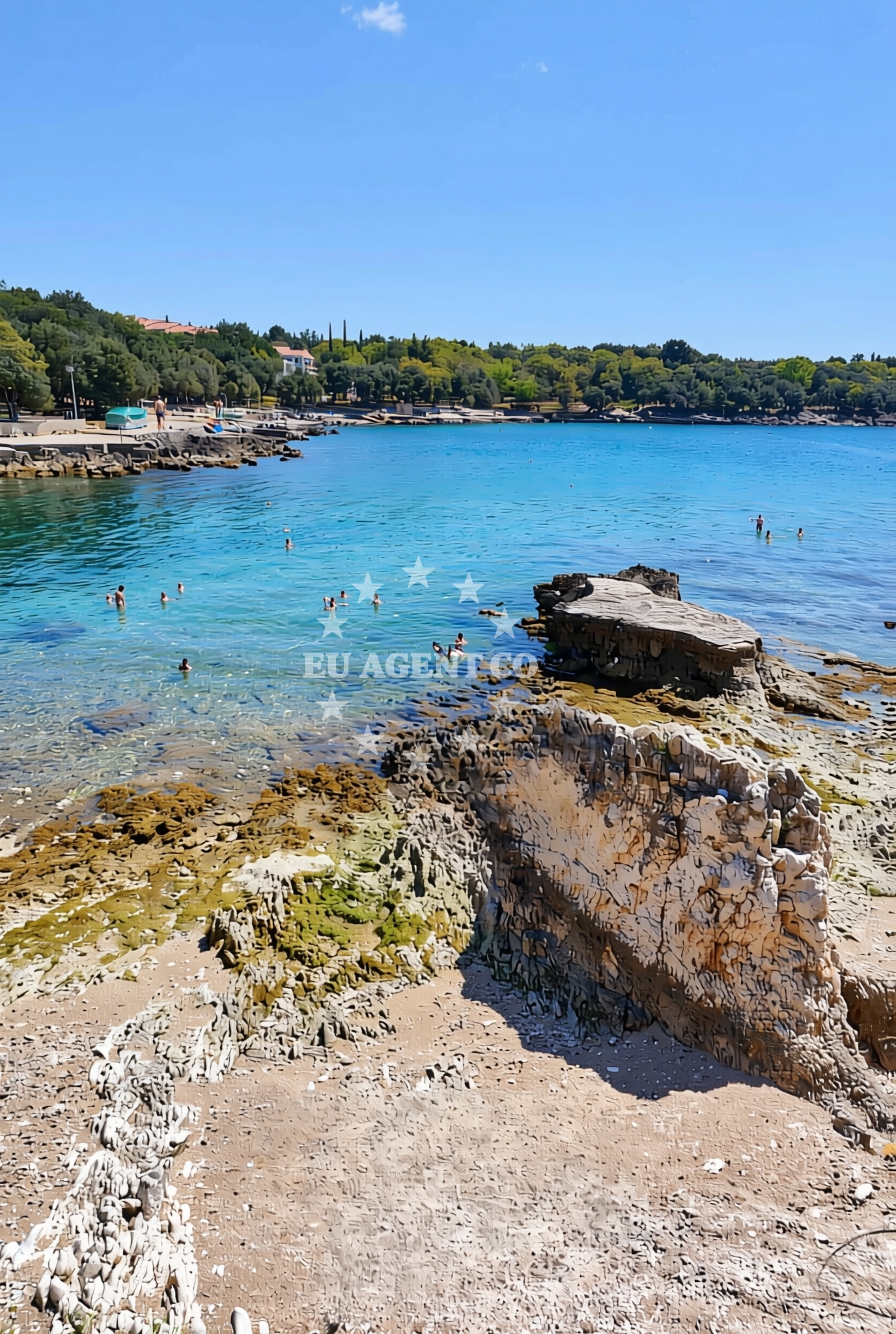 Additional view of Frnazina beach in Grgeti 1A, Funtana