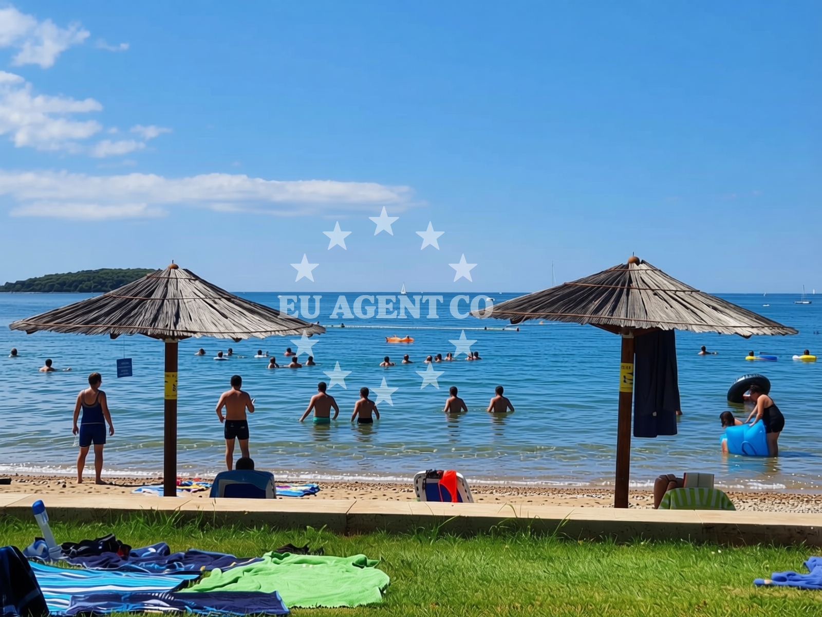 Additional view of Funtana Beach in 15 Coki ulica, Funtana
