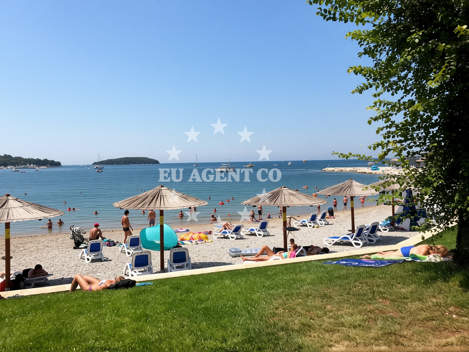 Additional view of Funtana Beach in 15 Coki ulica, Funtana
