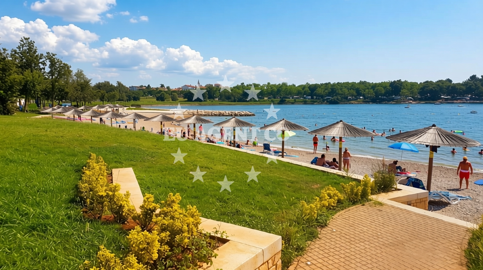 Additional view of Funtana Beach in 15 Coki ulica, Funtana