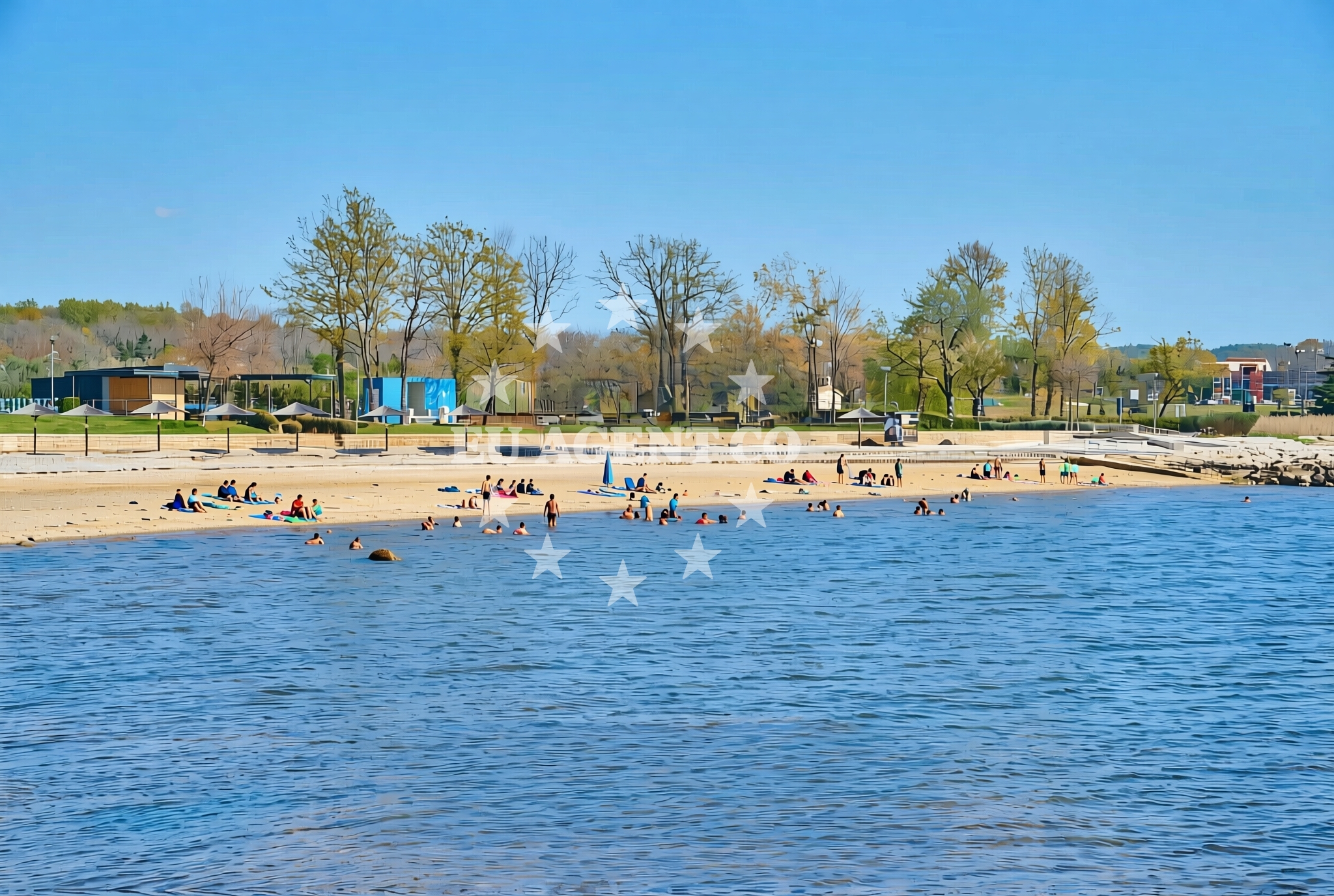 Additional view of Funtana Beach in 15 Coki ulica, Funtana