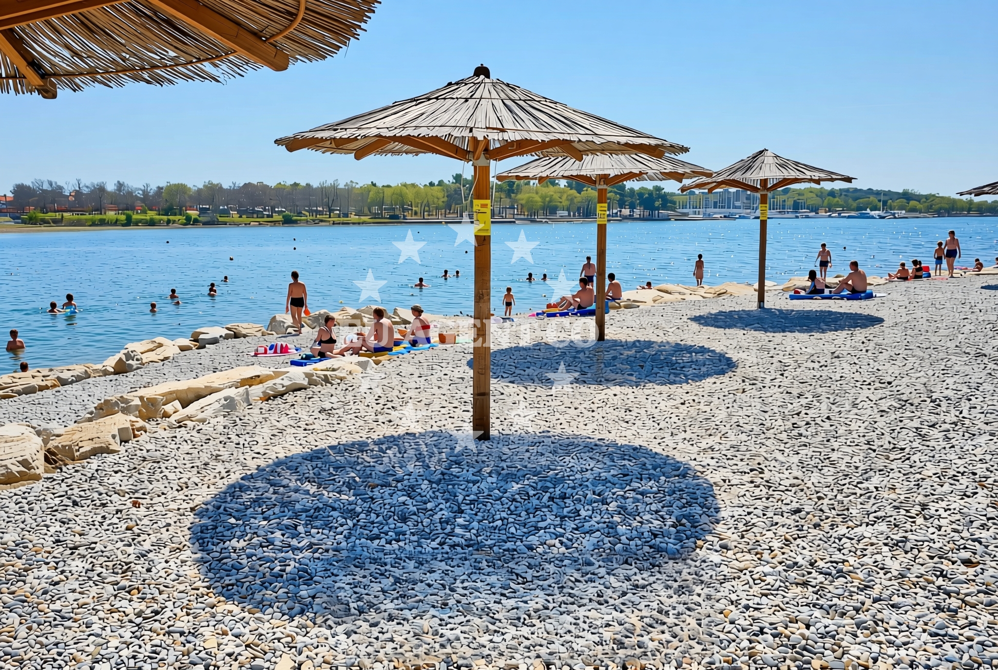 Additional view of Funtana Beach in 15 Coki ulica, Funtana